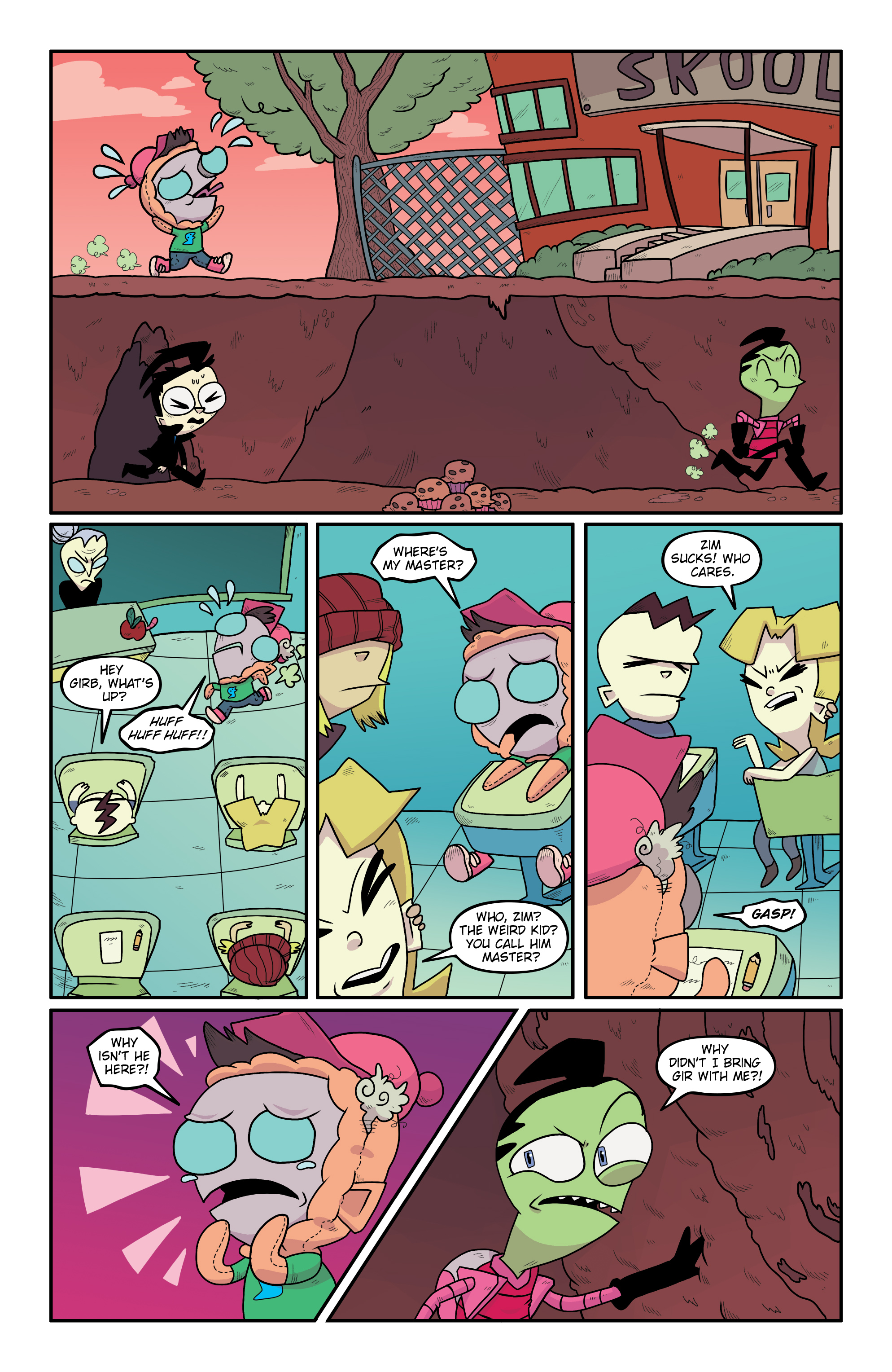 Read online Invader Zim comic -  Issue # _TPB 6 - 118