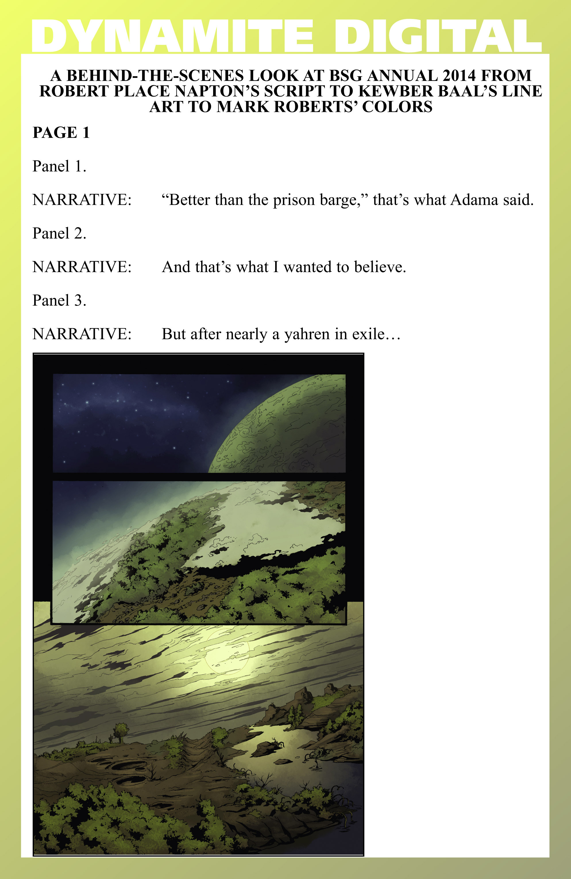 Read online Classic Battlestar Galactica (2013) comic -  Issue # _Annual 2014 - 34