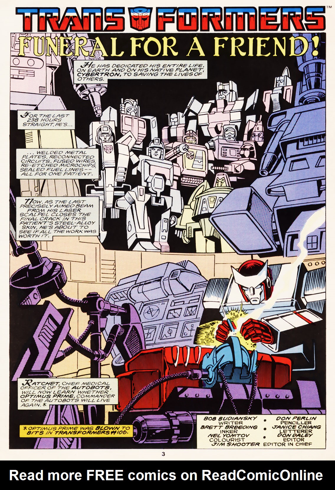 Read online The Transformers (UK) comic -  Issue #109 - 3