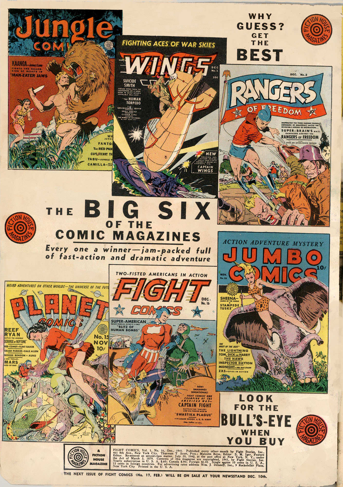 Read online Fight Comics comic -  Issue #16 - 3