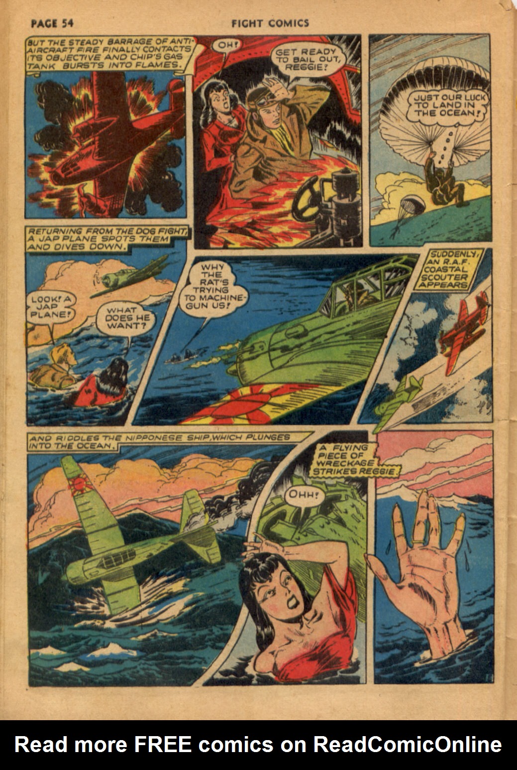 Read online Fight Comics comic -  Issue #19 - 56