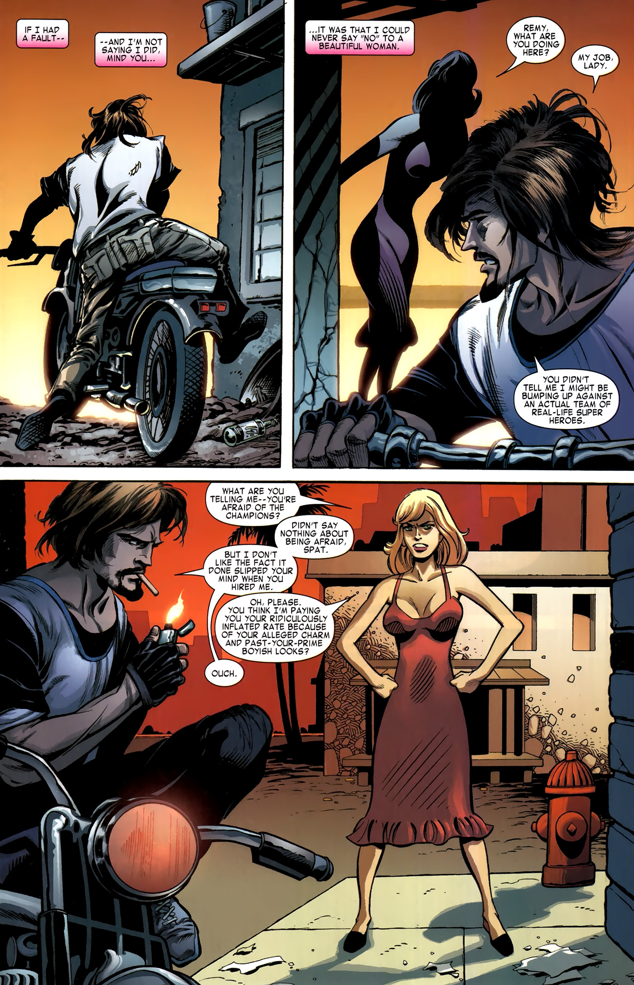 Read online Gambit and the Champions: From The Marvel Vault comic -  Issue # Full - 6