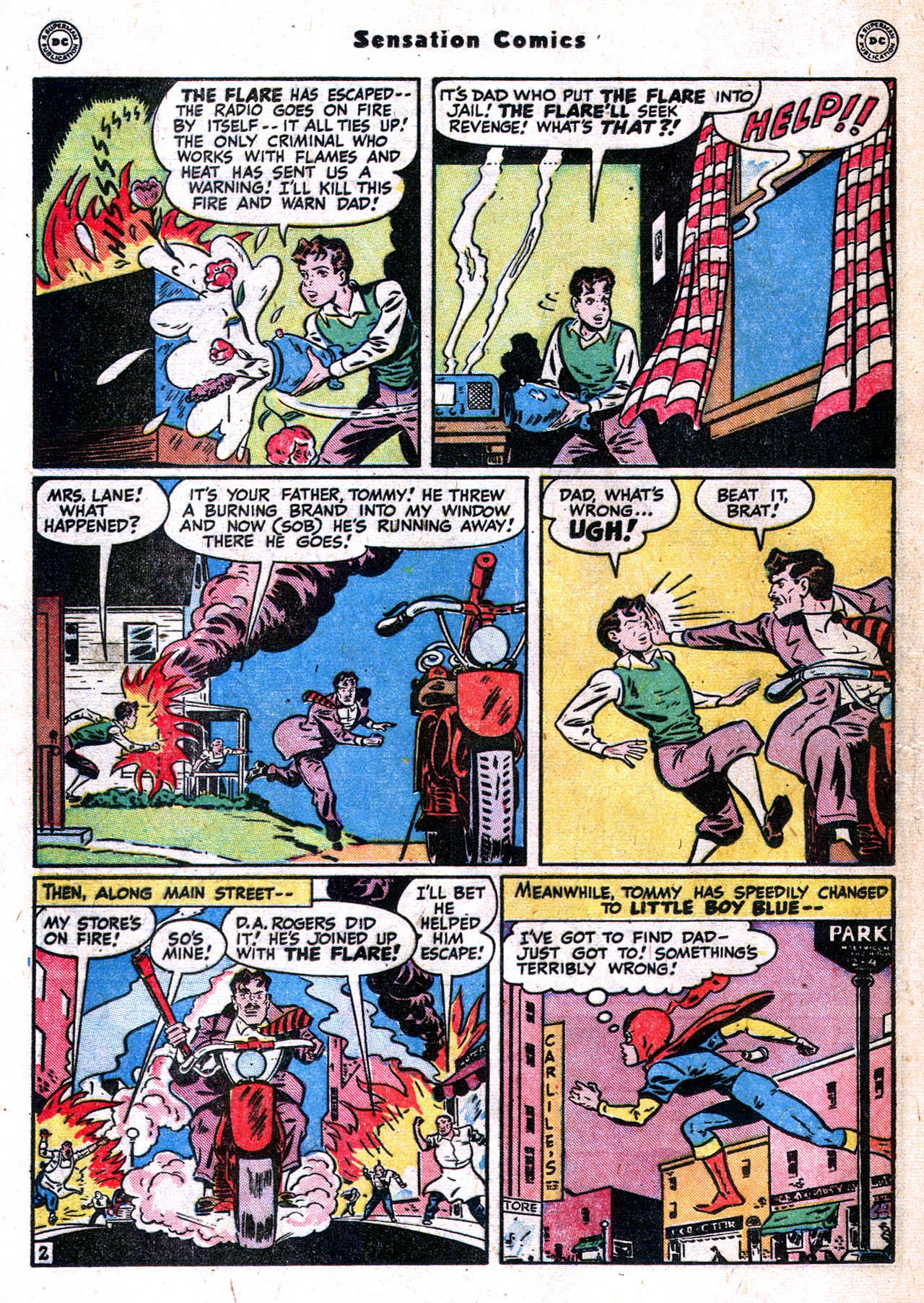 Read online Sensation (Mystery) Comics comic -  Issue #76 - 18