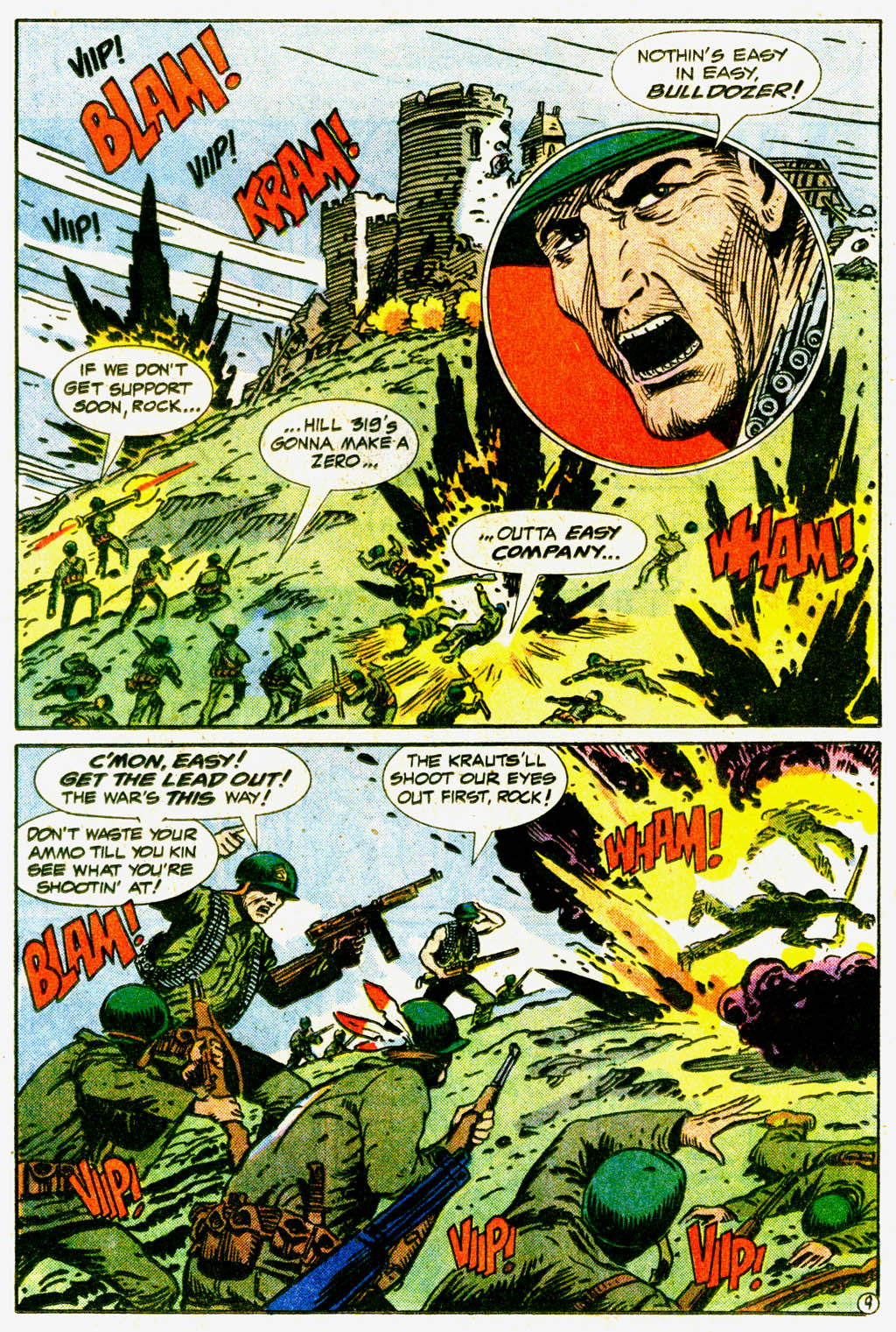 Read online G.I. Combat (1952) comic -  Issue #271 - 11