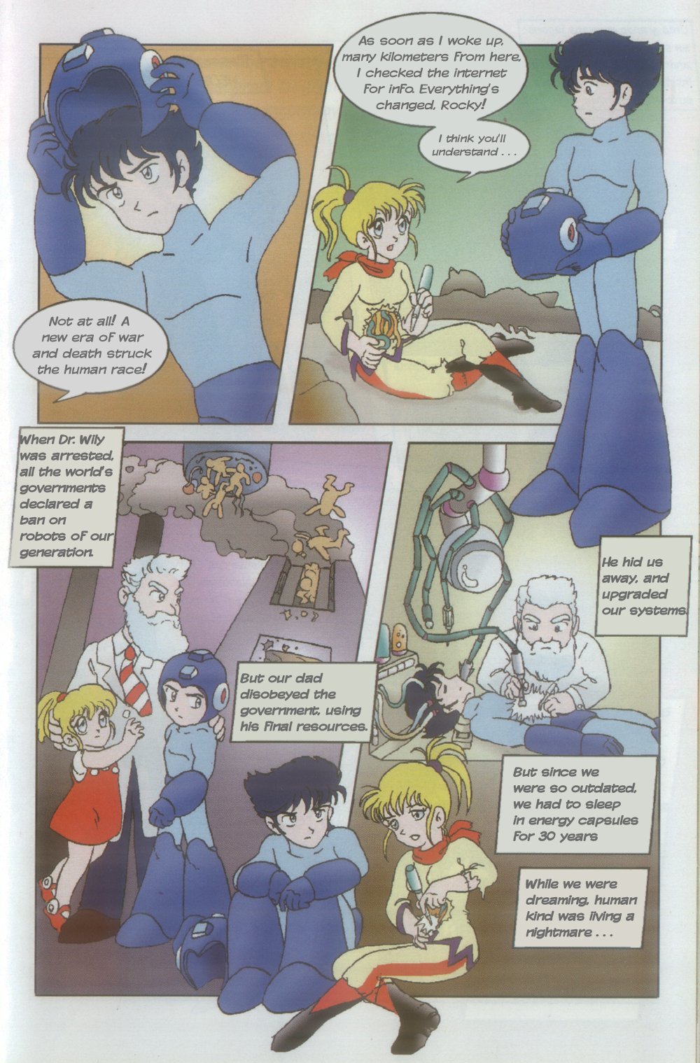 Read online Novas Aventuras de Megaman comic -  Issue #1 - 15