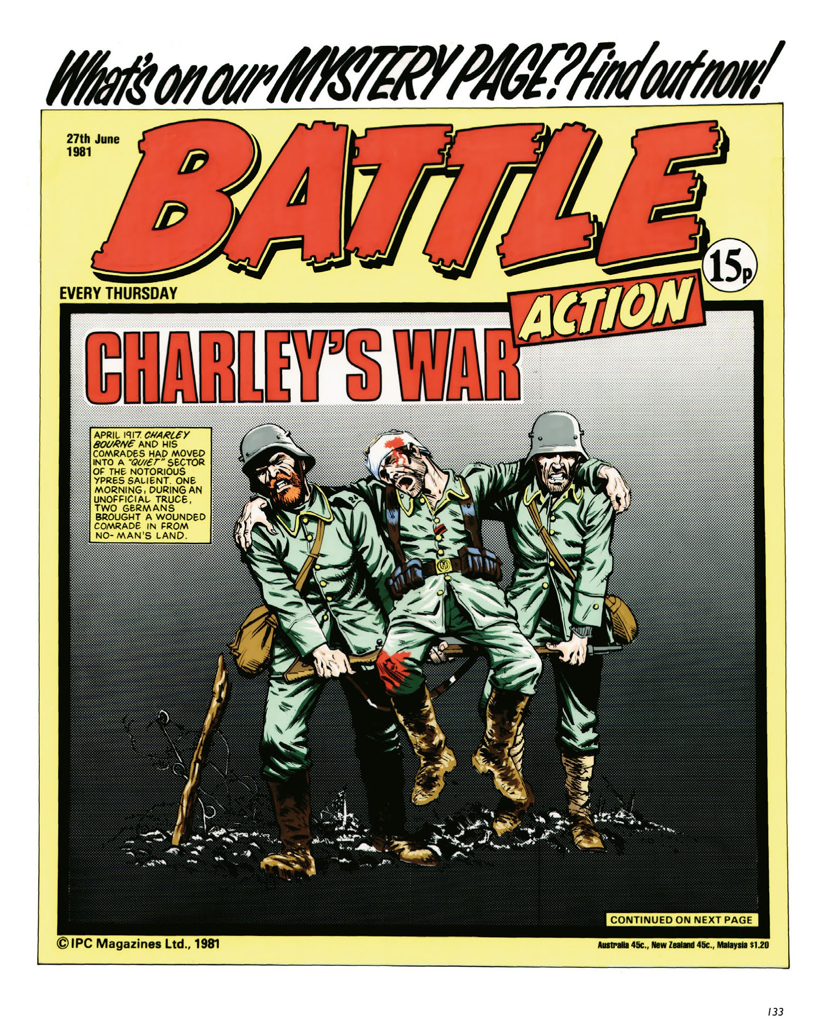 Read online Charley's War: The Definitive Collection comic -  Issue # TPB 2 - 133