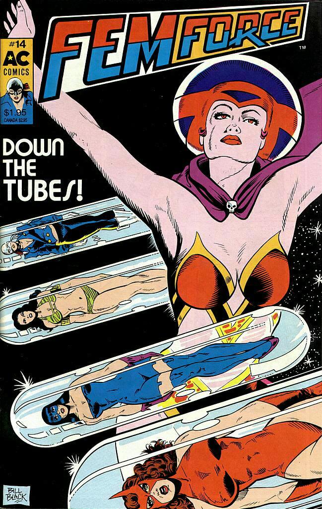 Read online Femforce comic -  Issue #14 - 1