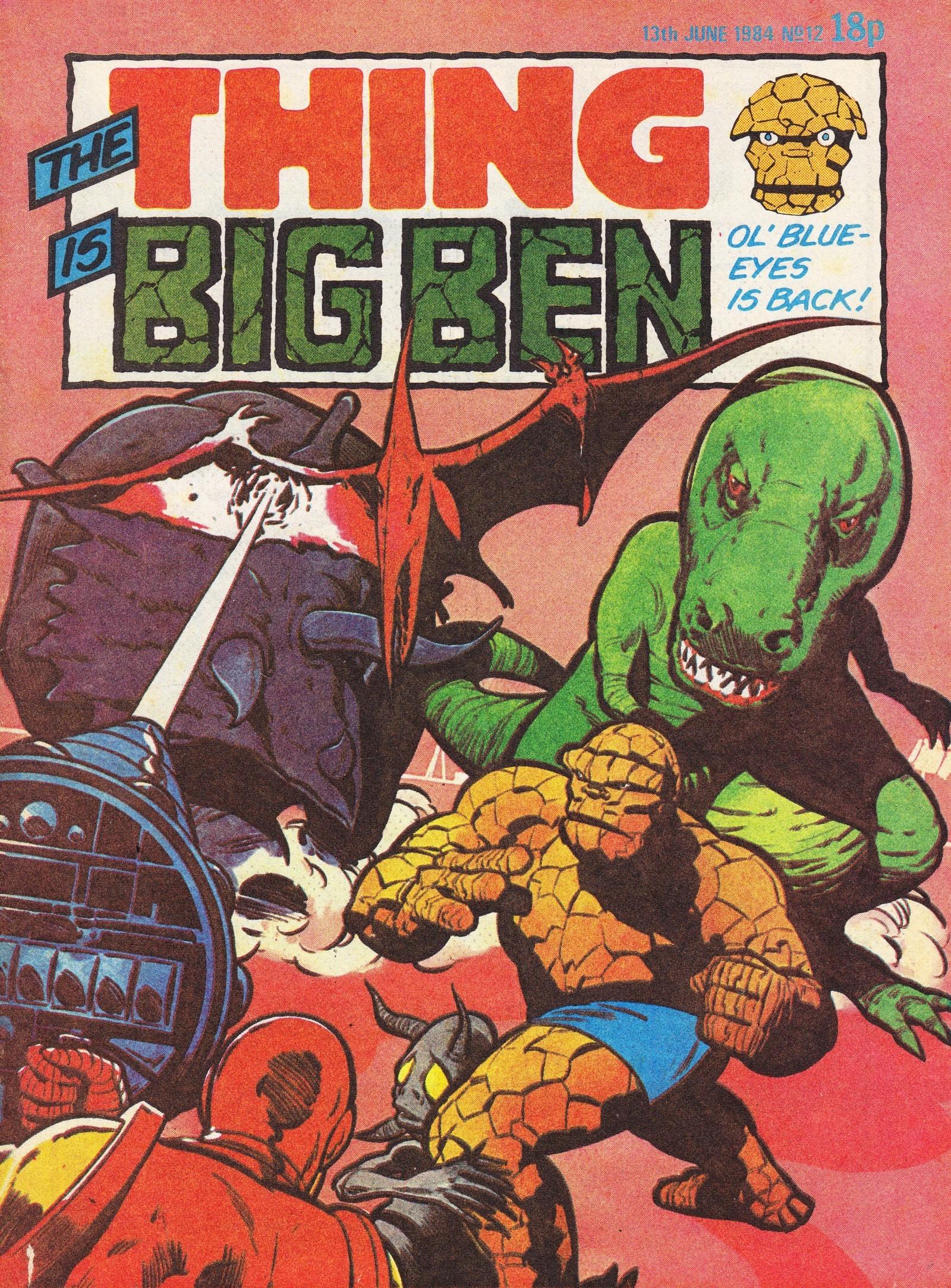 Read online The Thing Is Big Ben comic -  Issue #12 - 1