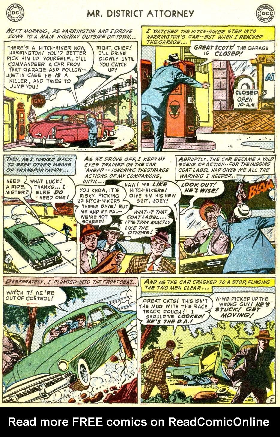 Read online Mr. District Attorney comic -  Issue #39 - 31