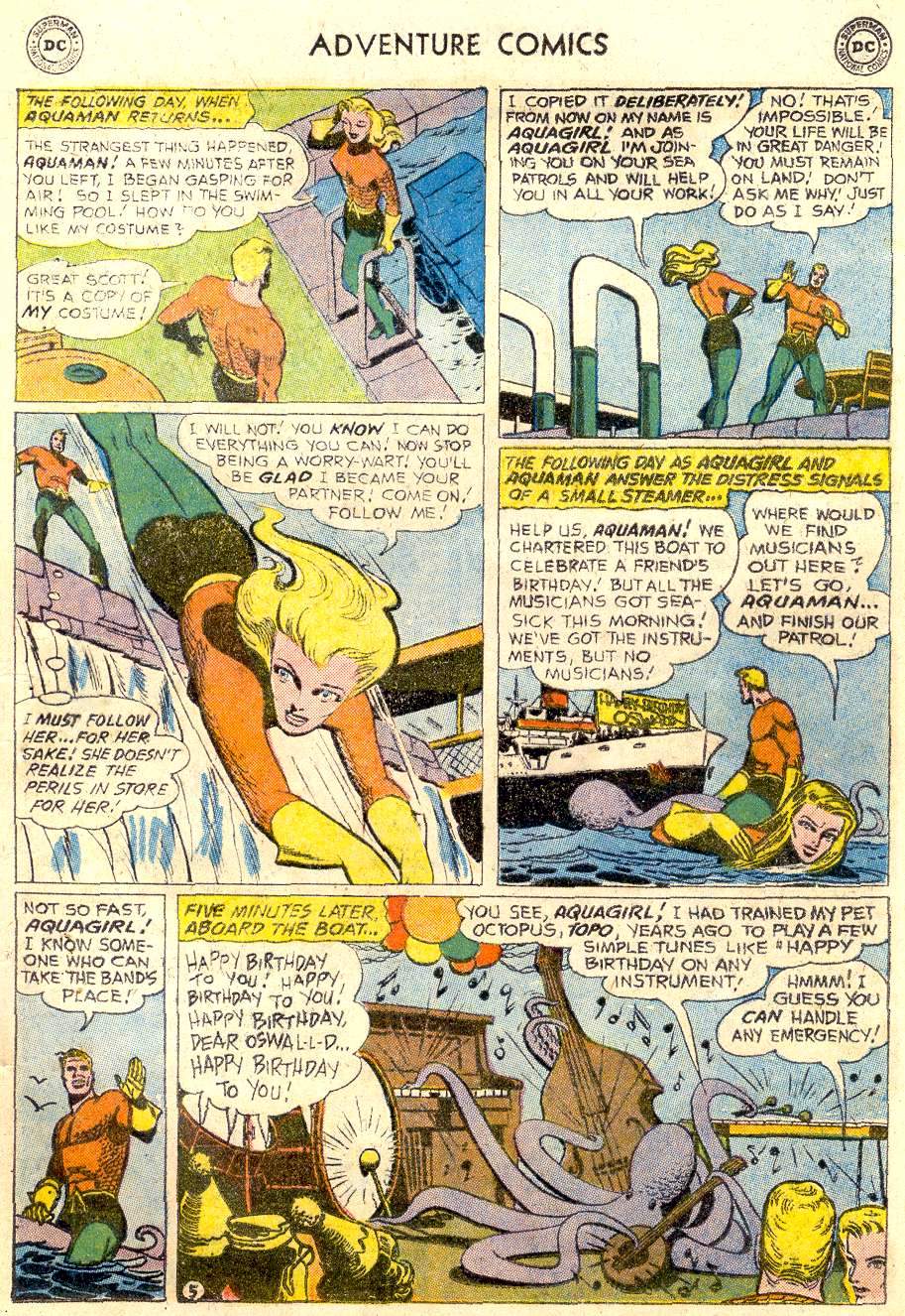 Read online Adventure Comics (1938) comic -  Issue #266 - 21