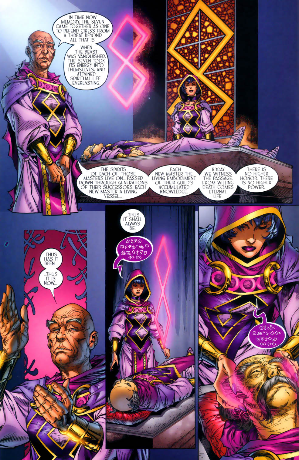 Read online Mystic comic -  Issue #1 - 20