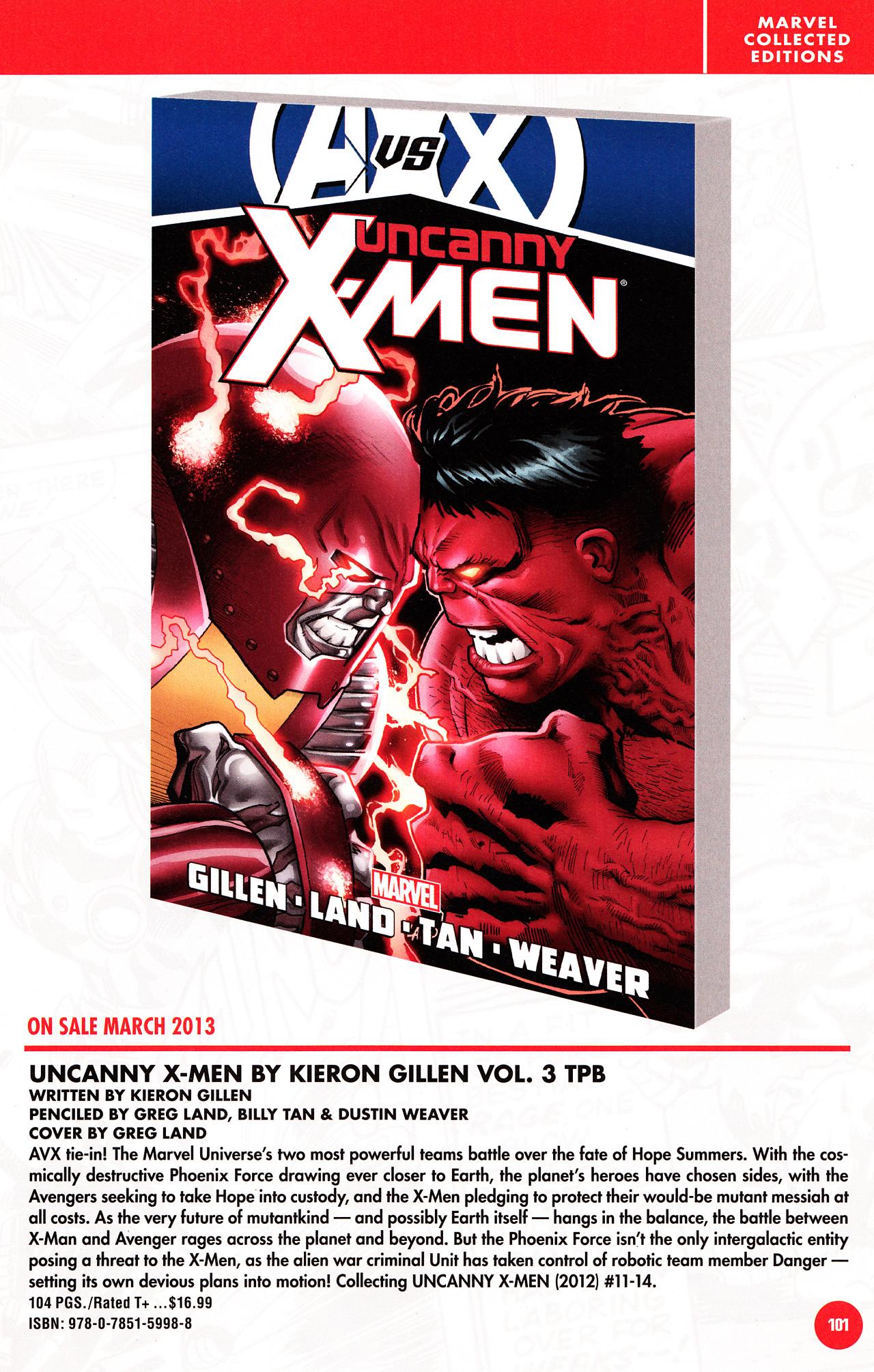 Read online Marvel Previews comic -  Issue #4 - 104