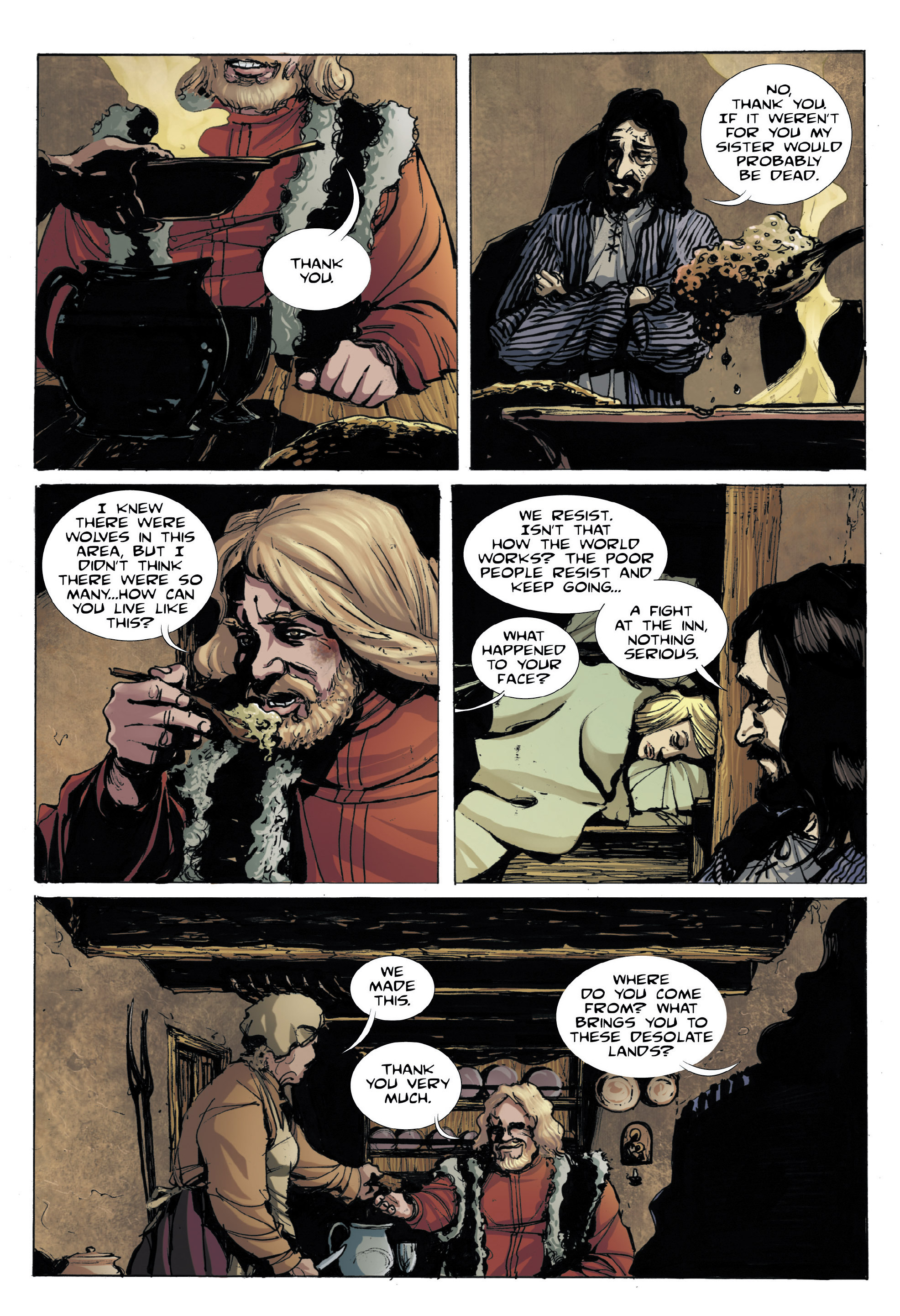 Read online Voivod: The True Story of Vlad the Impaler comic -  Issue # TPB - 50