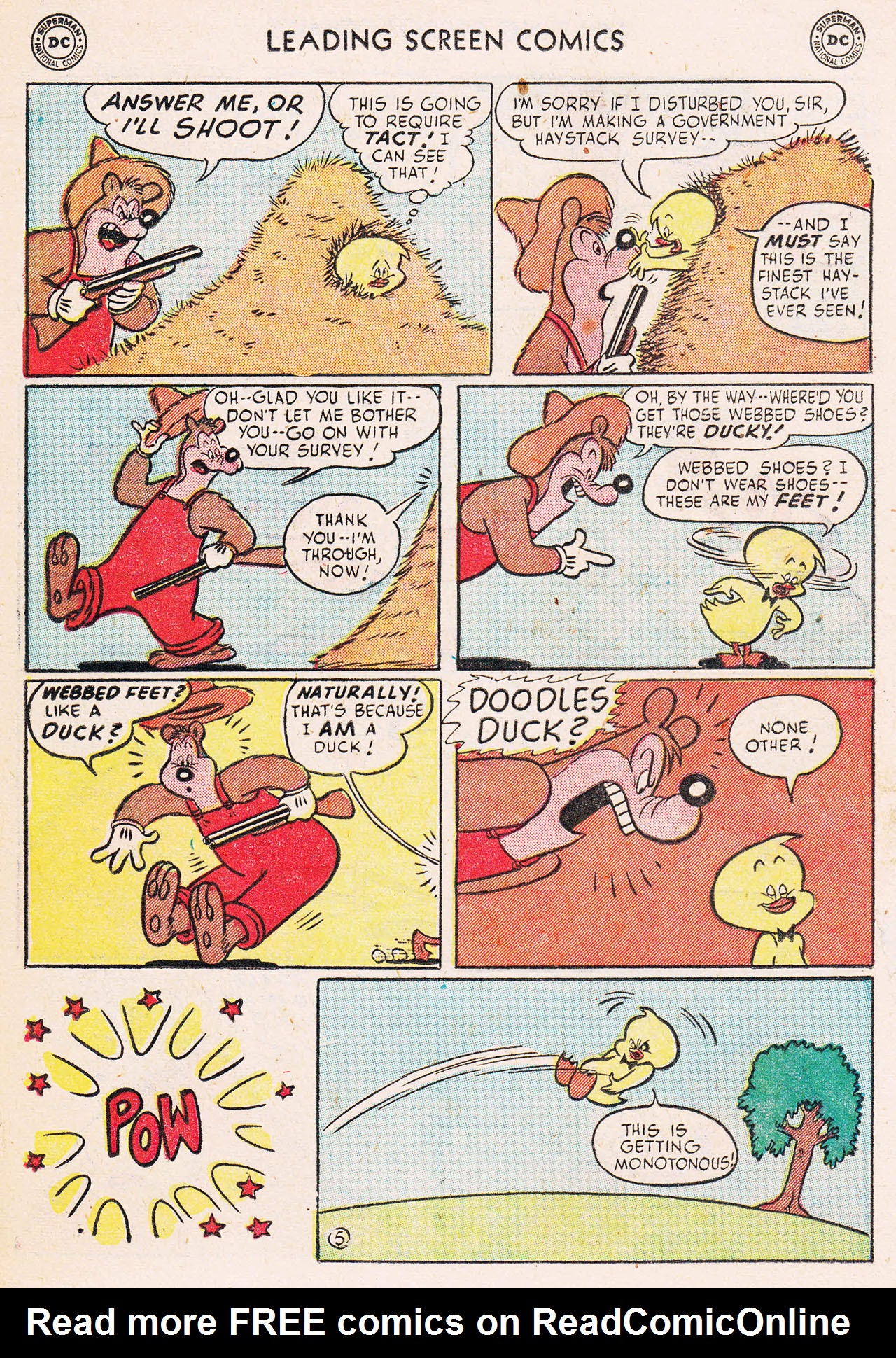 Read online Leading Screen Comics comic -  Issue #57 - 20