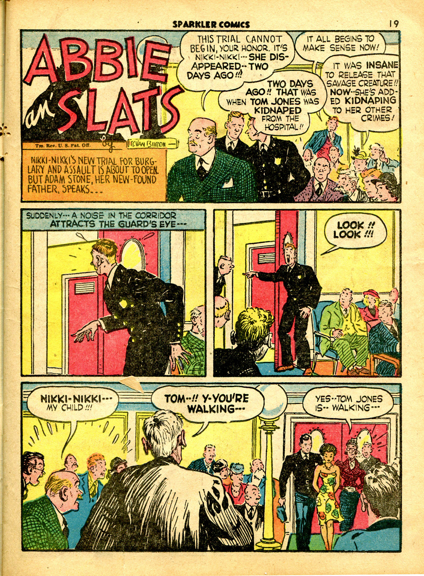 Read online Sparkler Comics comic -  Issue #17 - 21