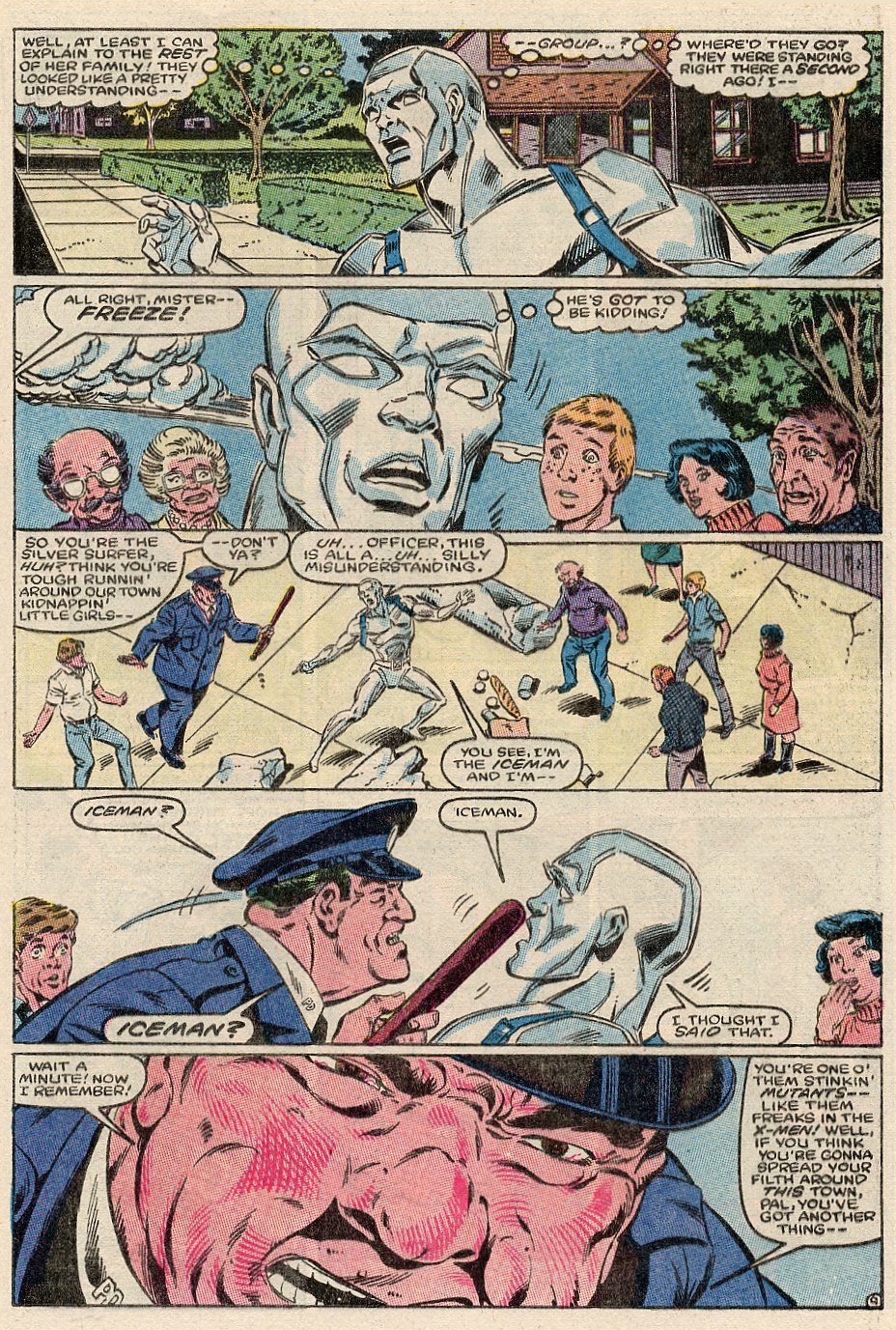 Read online Iceman (1984) comic -  Issue #1 - 10