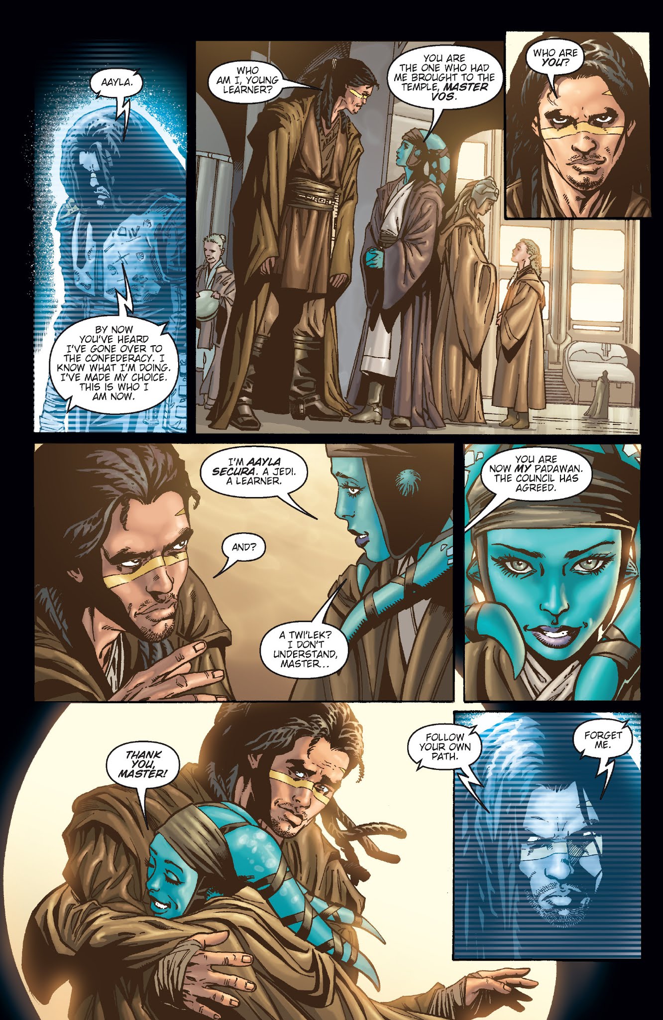 Read online Star Wars: Jedi comic -  Issue # Issue Aayla Secura - 3
