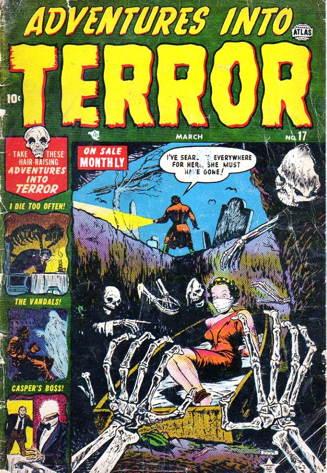 Read online Adventures into Terror comic -  Issue #17 - 1