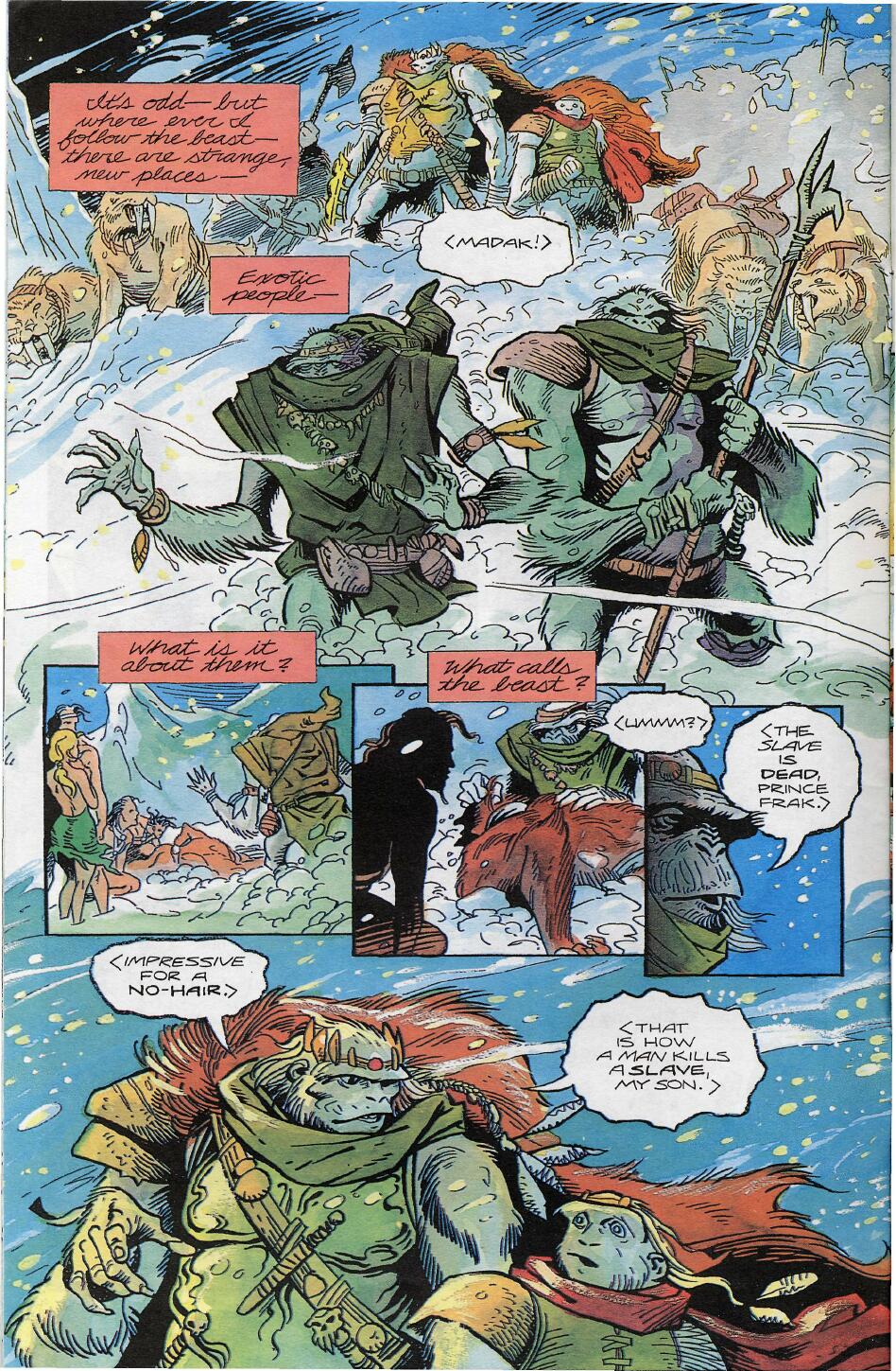 Read online Tarzan the Warrior comic -  Issue #3 - 8