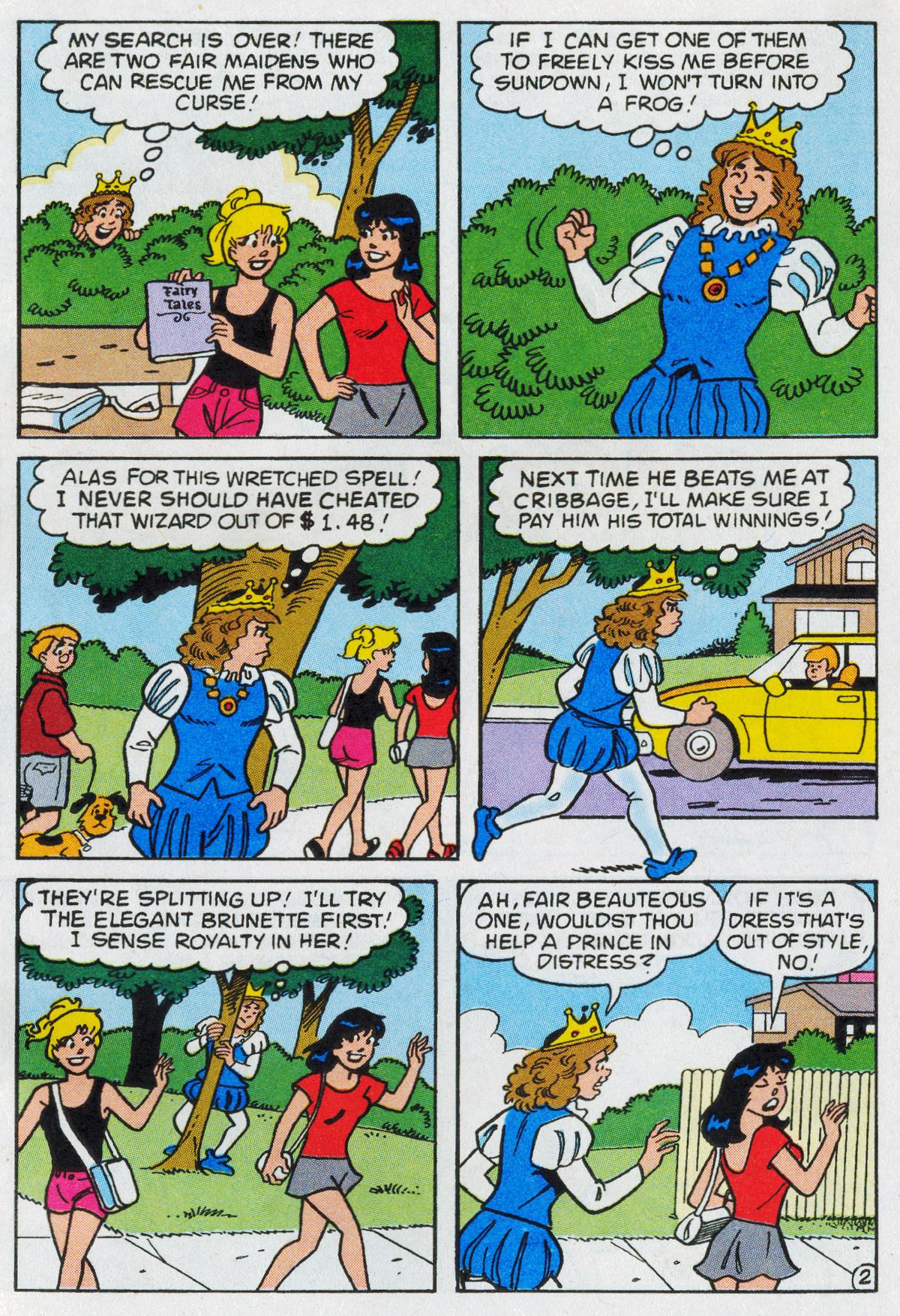 Read online Betty and Veronica Digest Magazine comic -  Issue #157 - 21