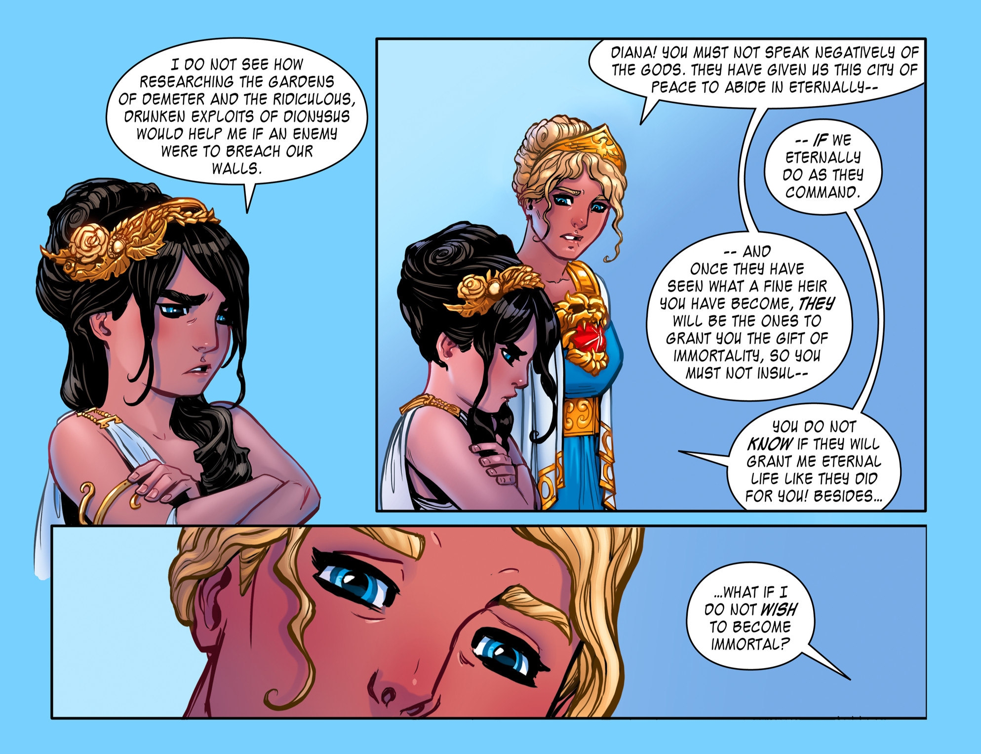 Read online The Legend of Wonder Woman (2015) comic -  Issue #2 - 8