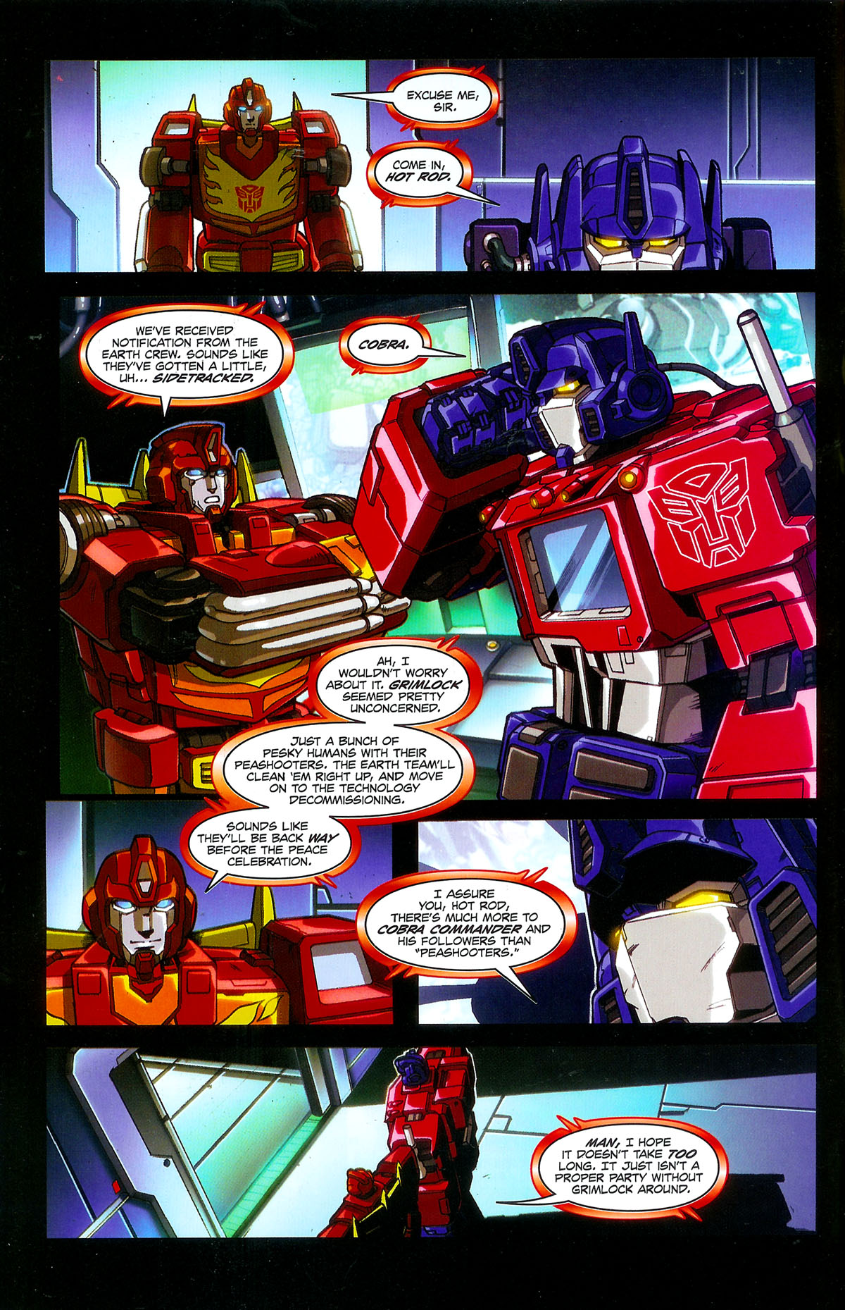 Read online G.I. Joe vs. The Transformers III: The Art of War comic -  Issue #2 - 5