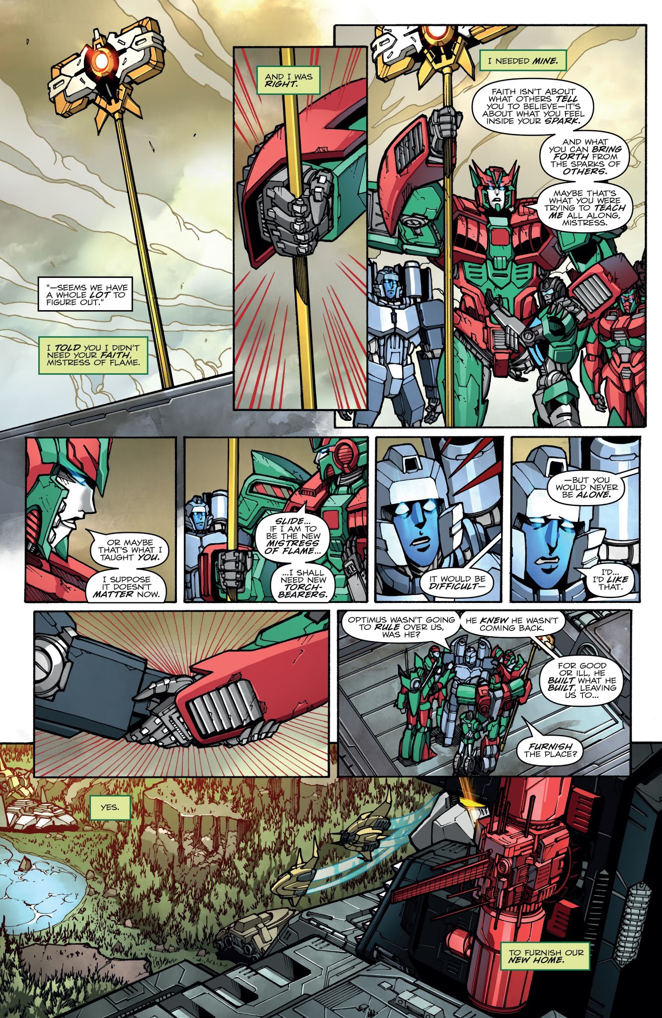 Read online Transformers: Unicron comic -  Issue #6 - 39