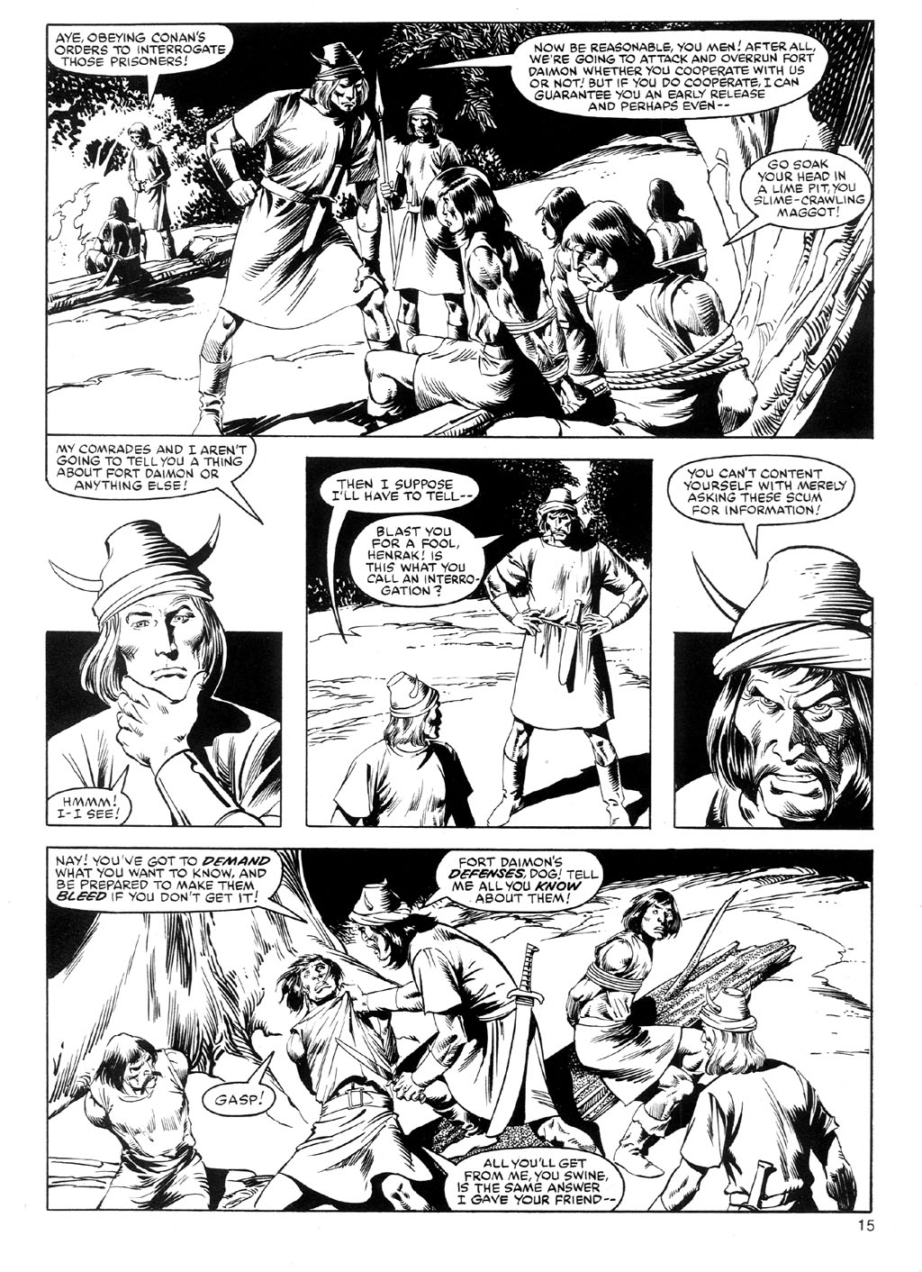 Read online The Savage Sword Of Conan comic -  Issue #91 - 14