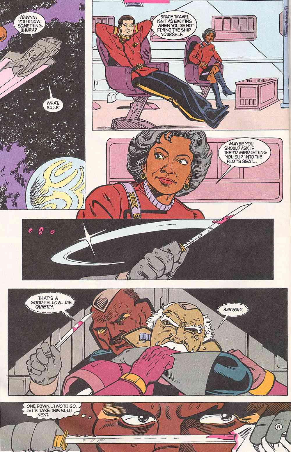Read online Star Trek (1989) comic -  Issue #31 - 14