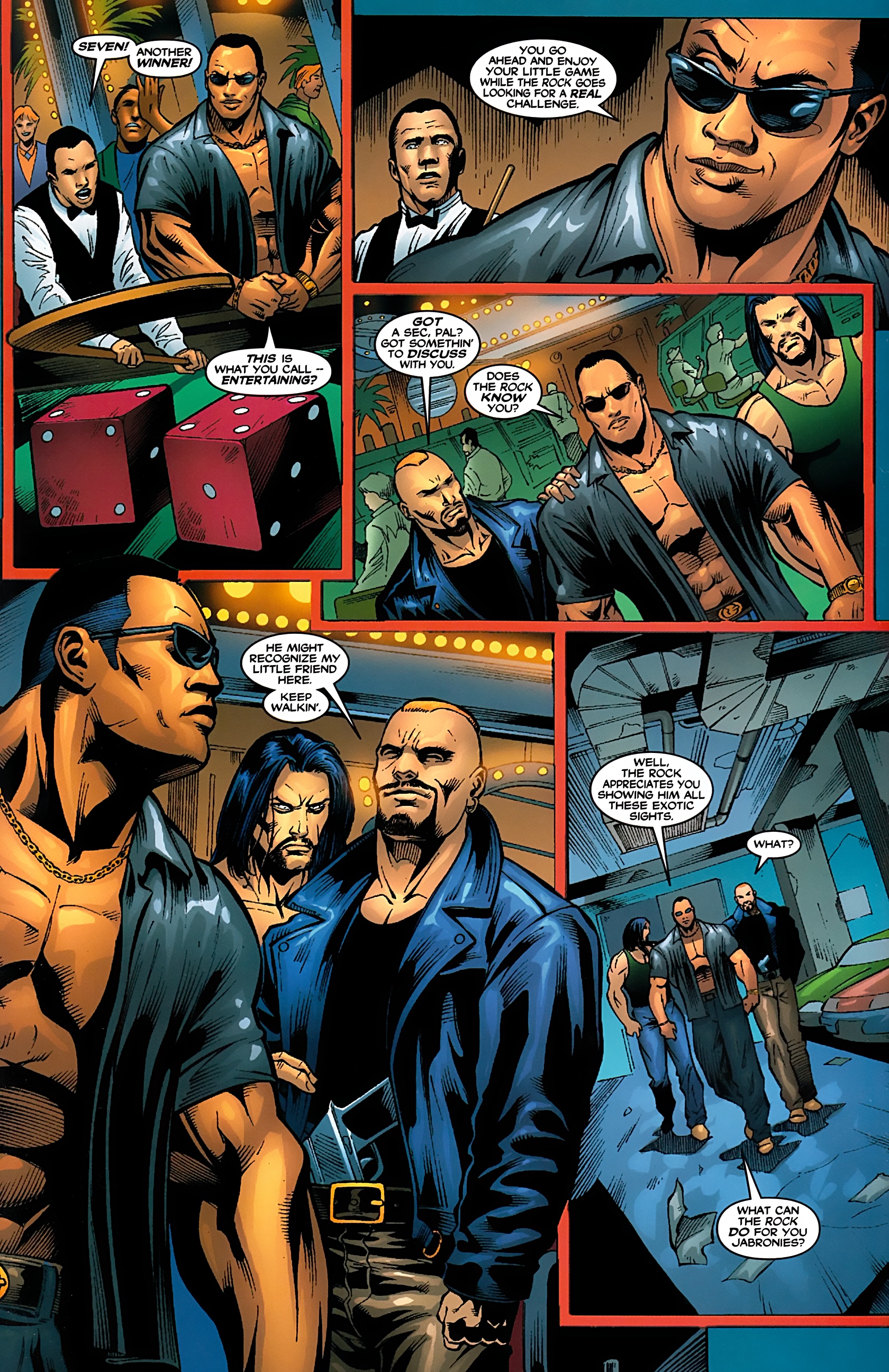 Read online The Rock comic -  Issue # Full - 4