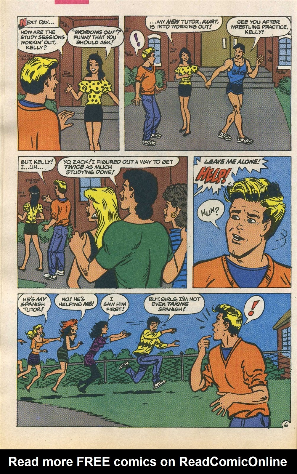 Read online Saved By The Bell comic -  Issue #1 - 27