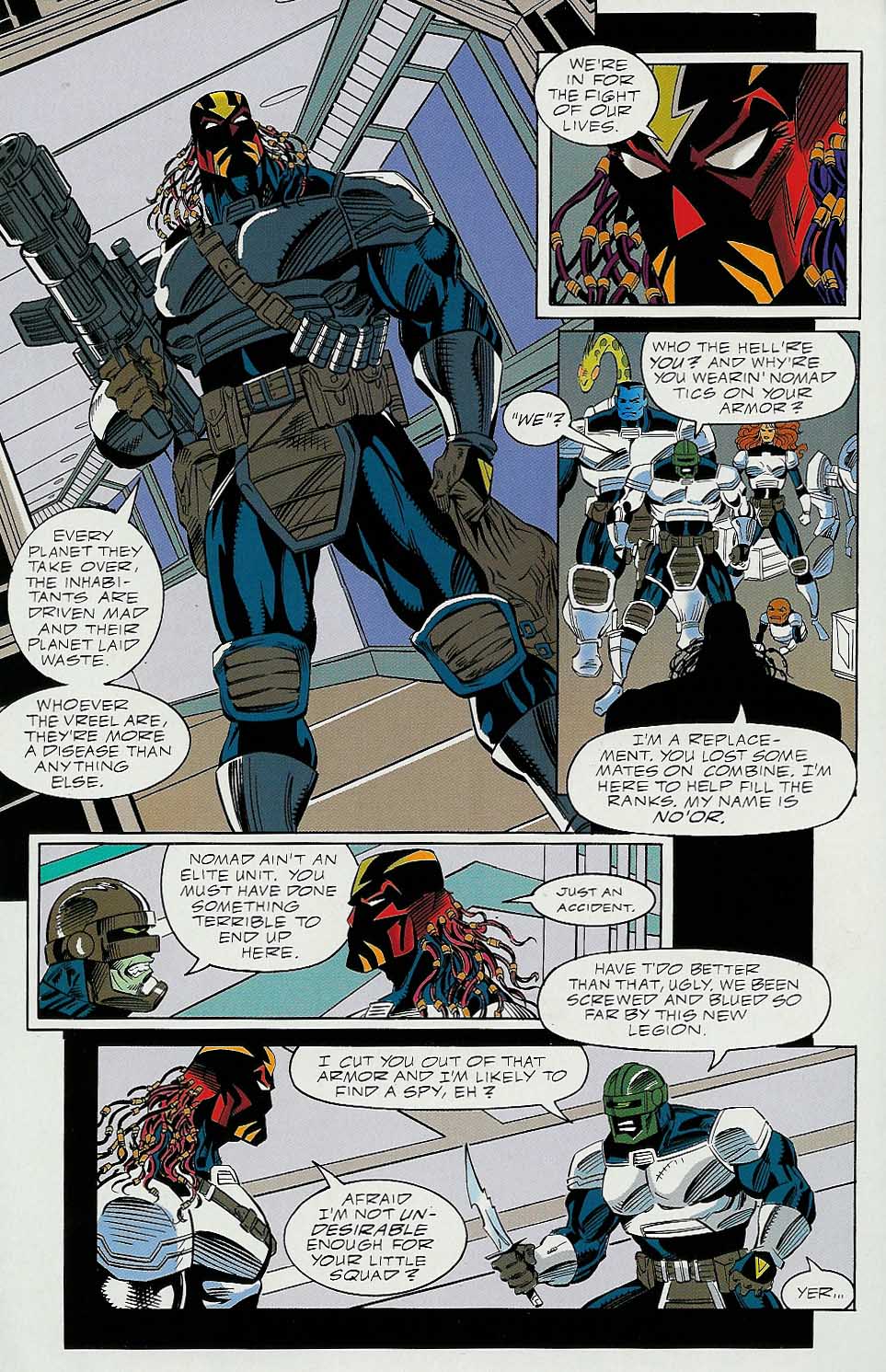 Read online Alien Legion: One Planet at a Time comic -  Issue #1 - 12