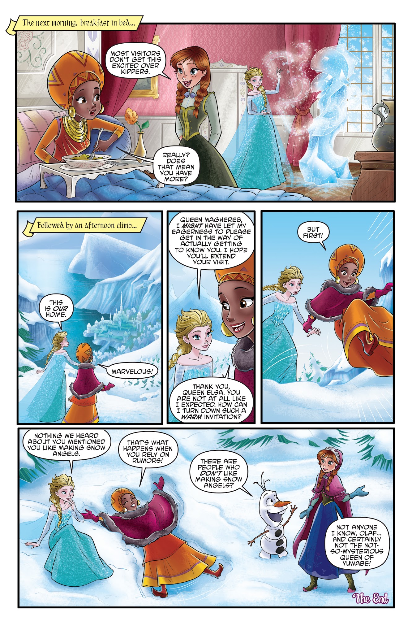 Read online Disney Frozen comic -  Issue #3 - 9
