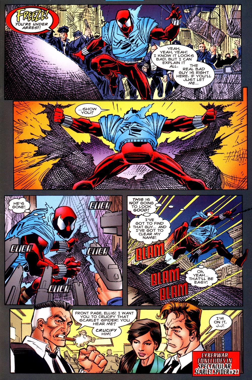 Read online Scarlet Spider (1995) comic -  Issue #2 - 23