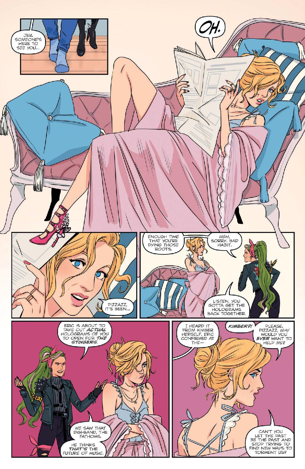 Read online Jem and the Holograms 20/20 comic -  Issue # Full - 11