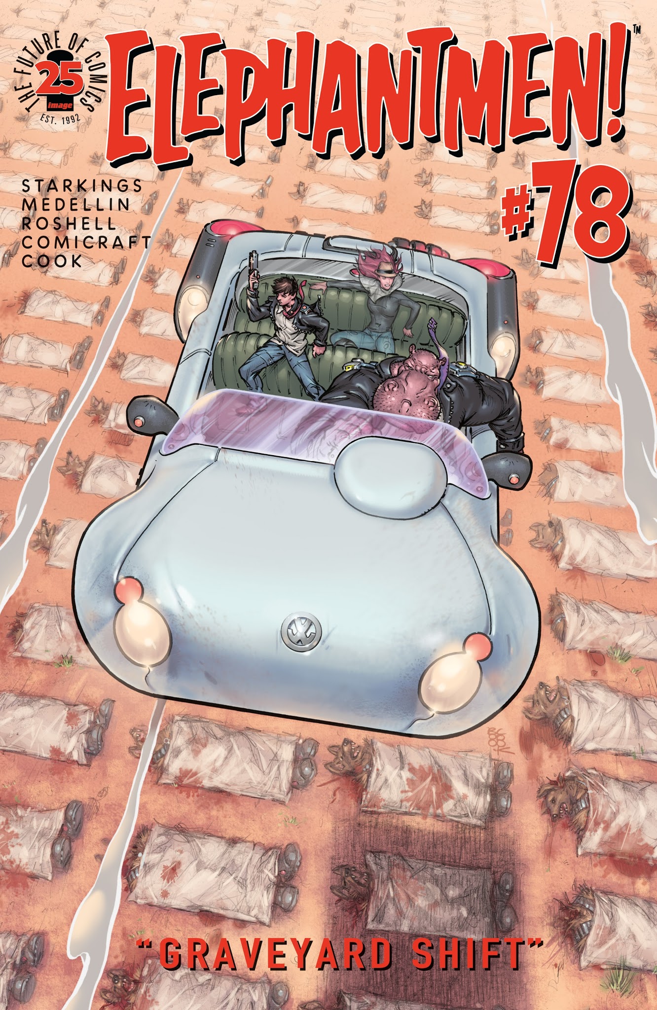 Read online Elephantmen comic -  Issue #78 - 1