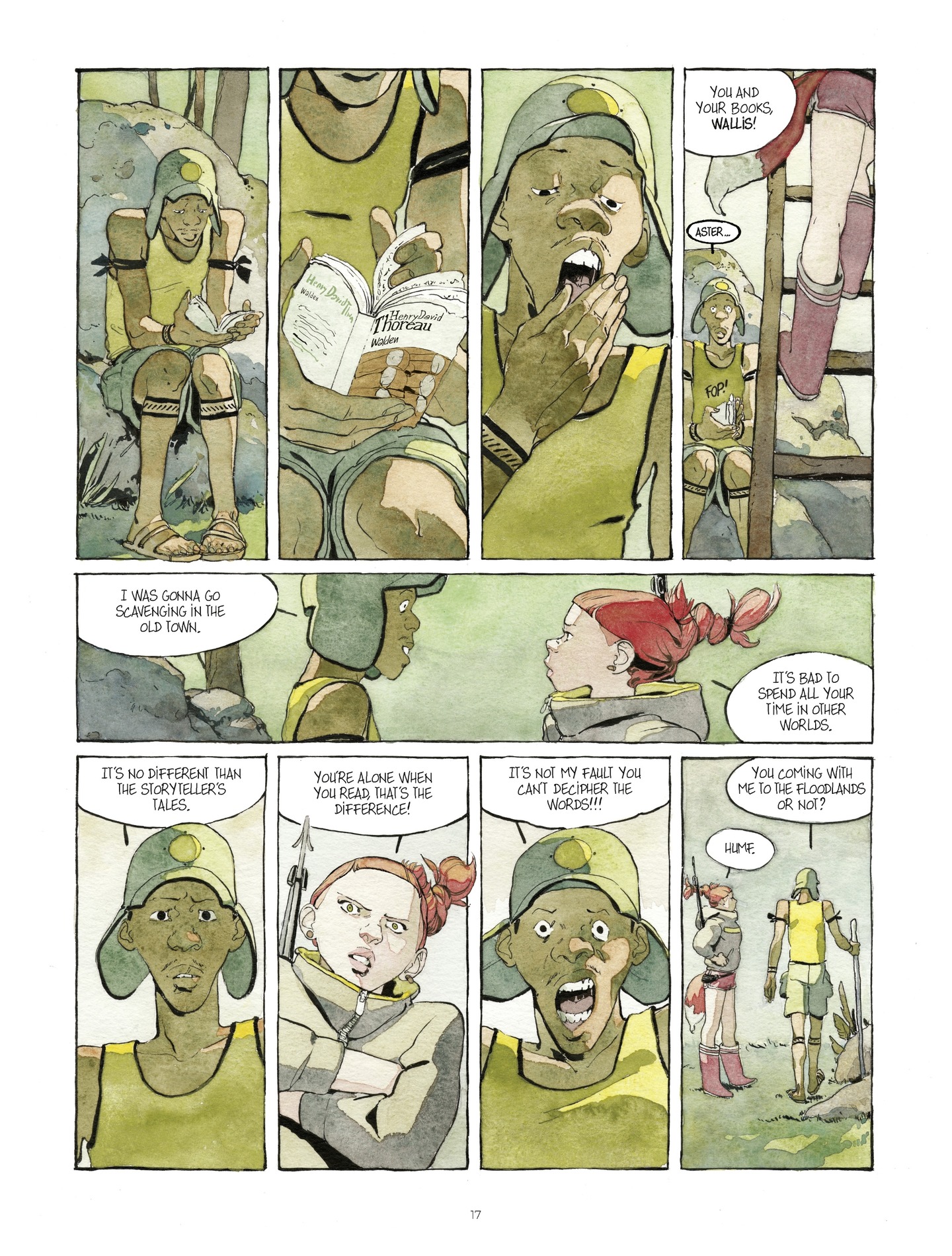 Read online Aster of Pan comic -  Issue # TPB 1 - 17