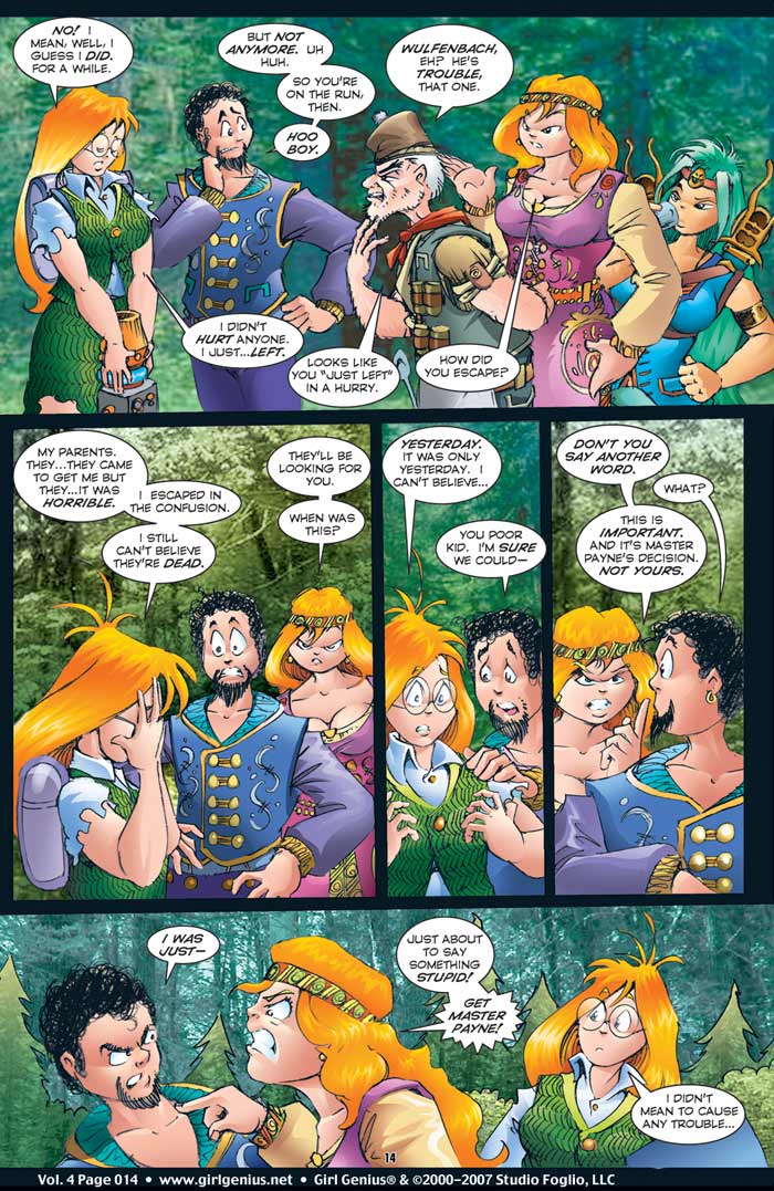 Read online Girl Genius (2002) comic -  Issue #4 - 11