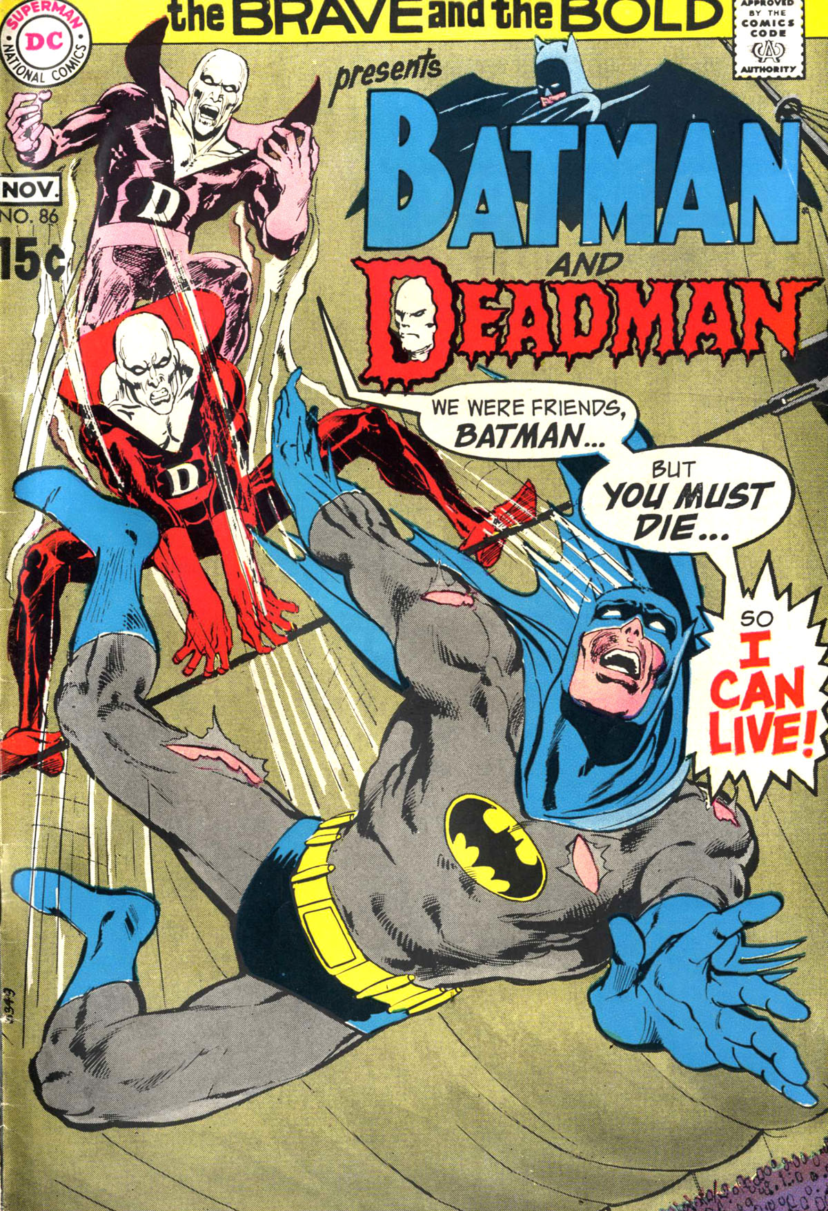Read online The Brave and the Bold (1955) comic -  Issue #86 - 1