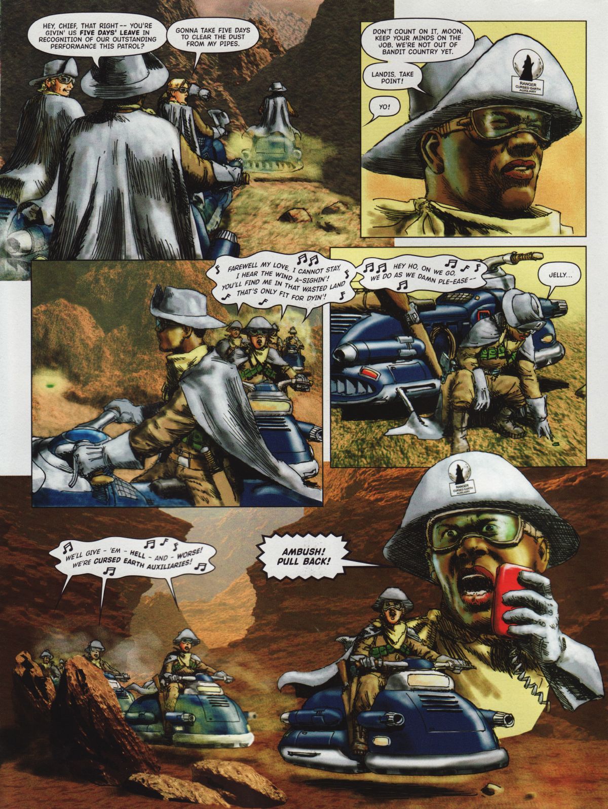 Read online Judge Dredd Megazine (Vol. 5) comic -  Issue #218 - 6