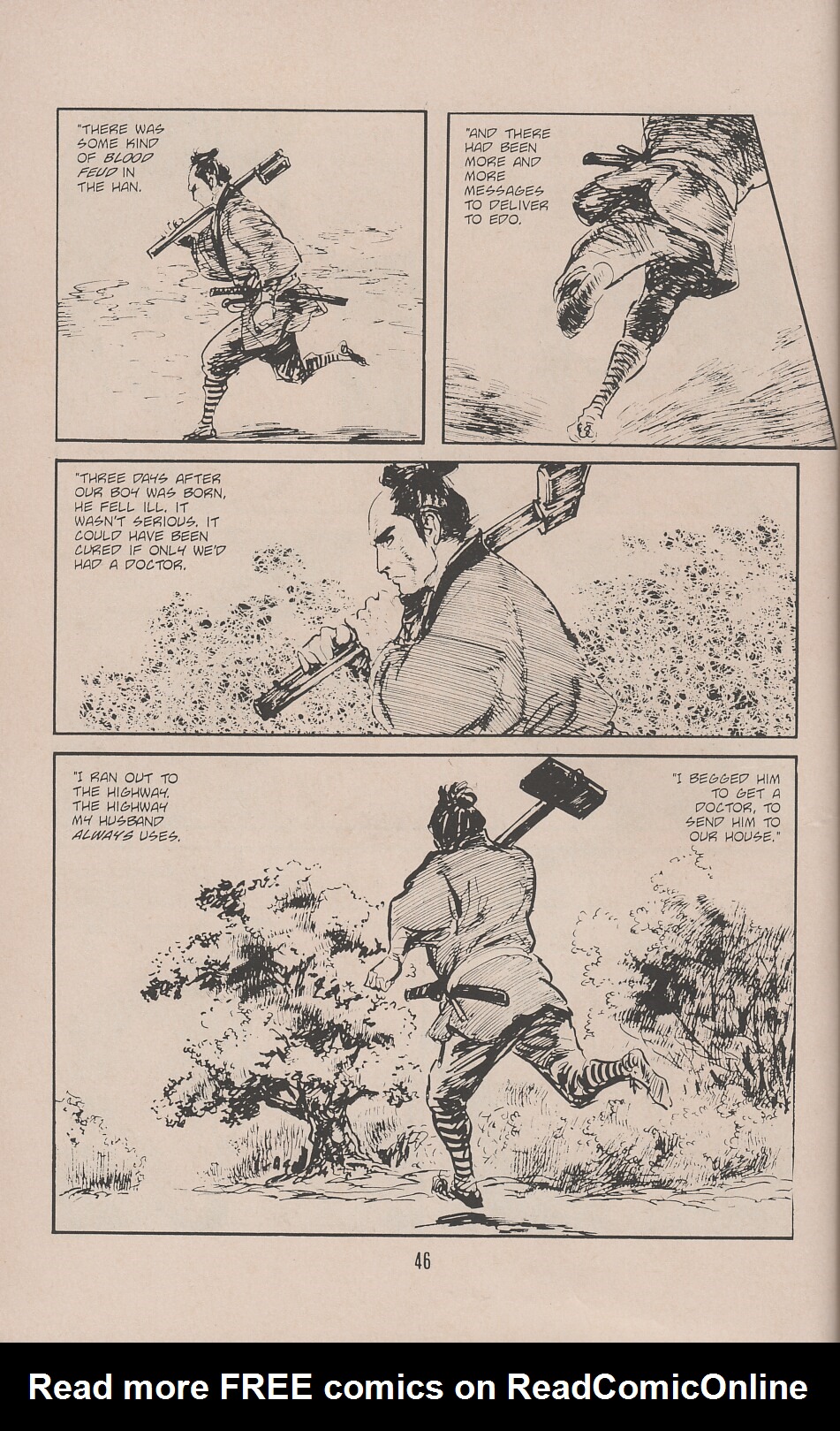 Read online Lone Wolf and Cub comic -  Issue #45 - 49