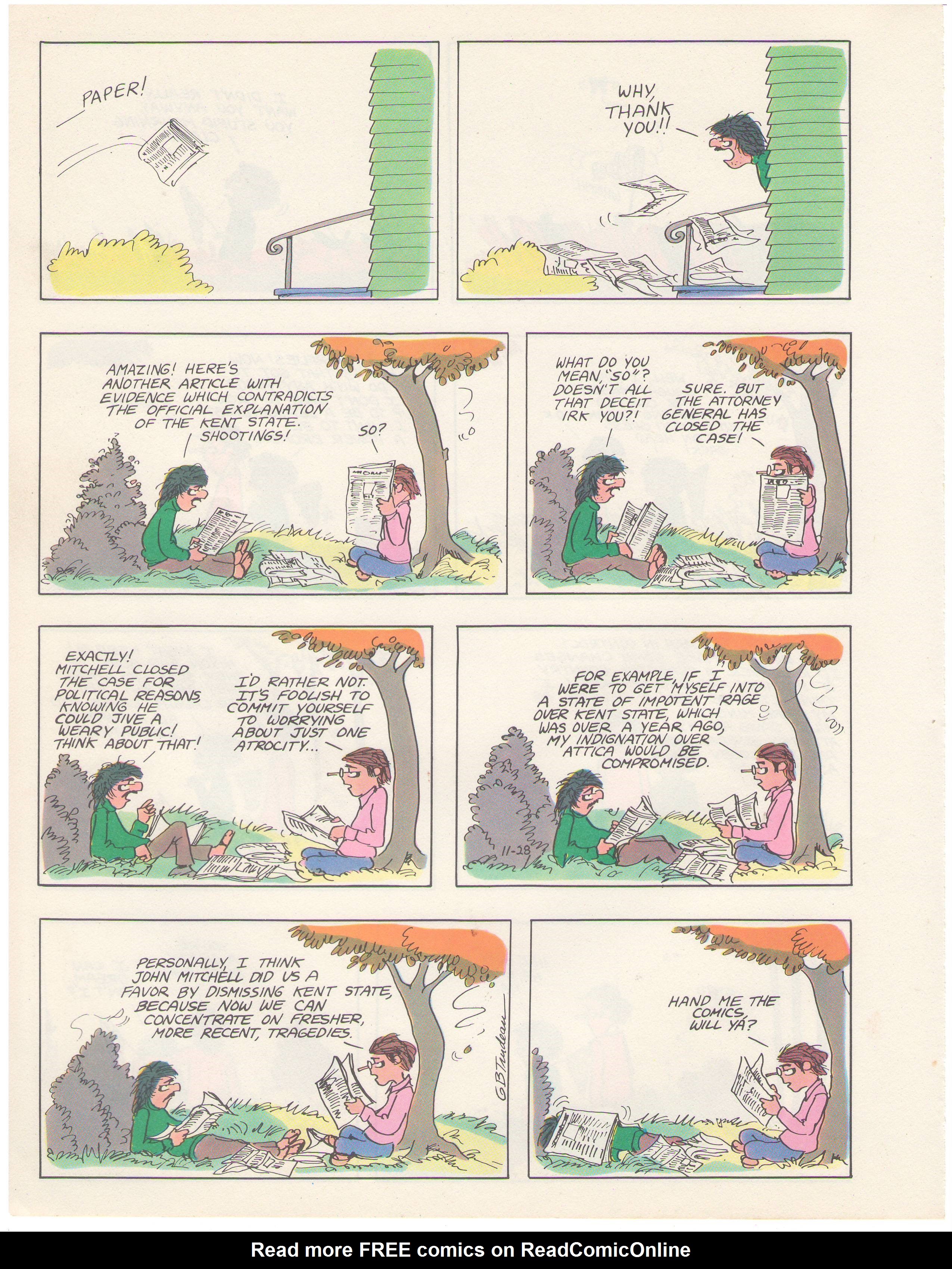 Read online The Doonesbury Chronicles comic -  Issue # TPB (Part 1) - 42