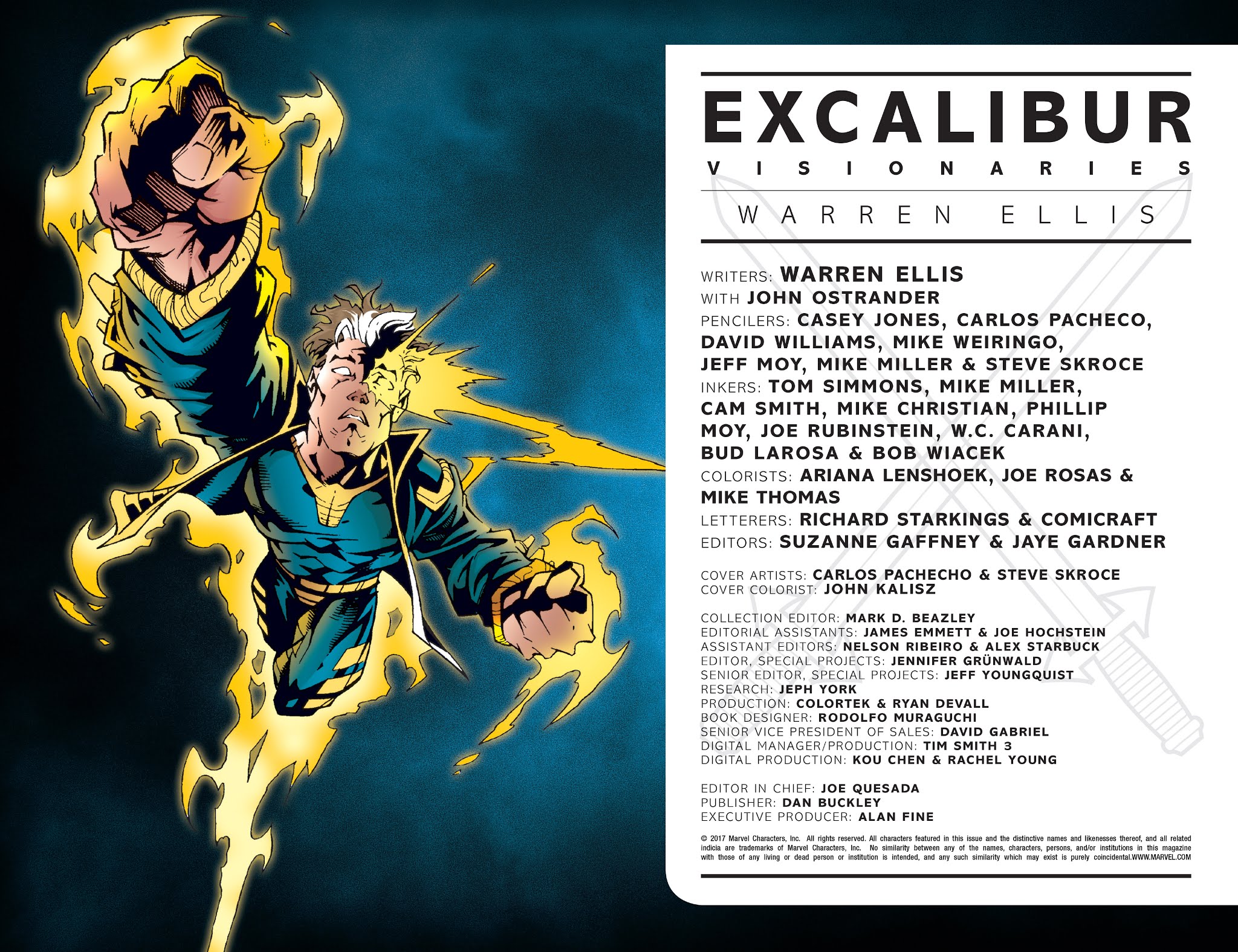 Read online Excalibur Visionaries: Warren Ellis comic -  Issue # TPB 2 (Part 1) - 3