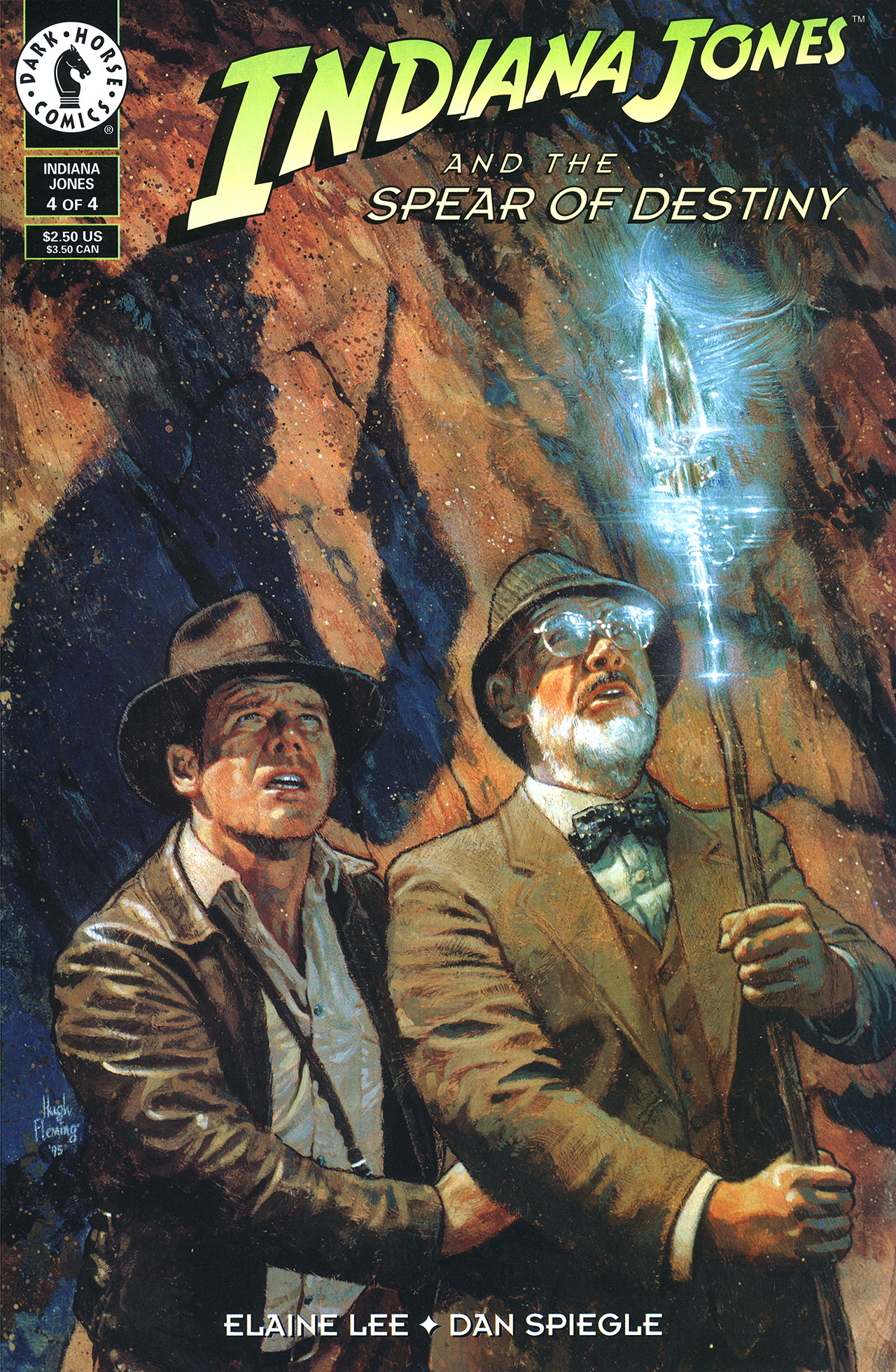 Read online Indiana Jones and the Spear of Destiny comic -  Issue #4 - 1