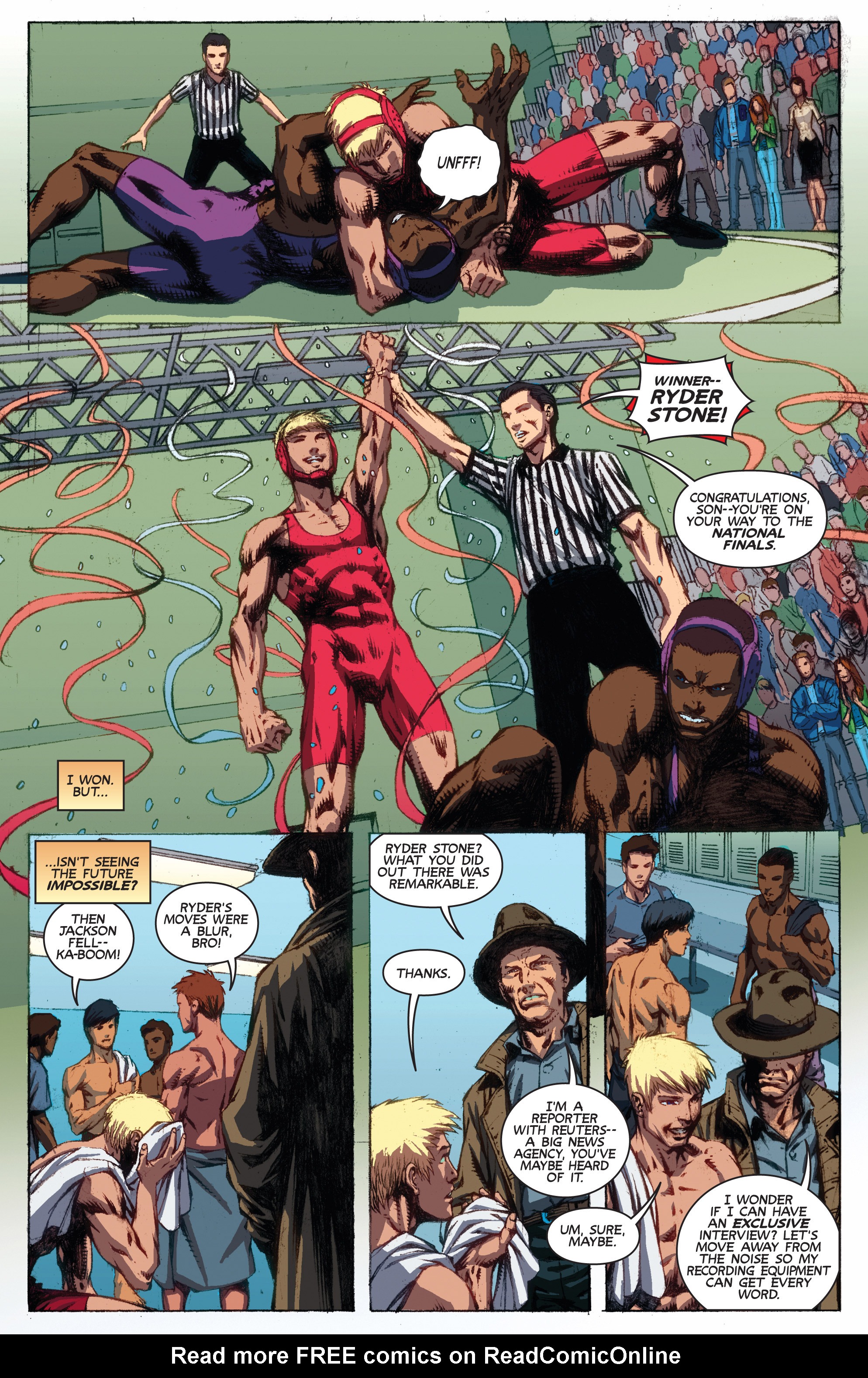 Read online Cage Hero comic -  Issue #1 - 16