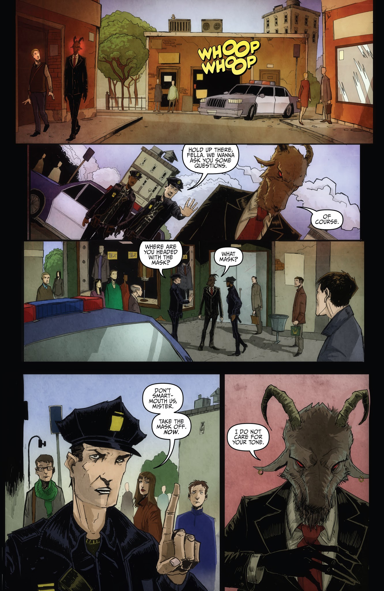 Read online October Faction: Supernatural Dreams comic -  Issue #2 - 5