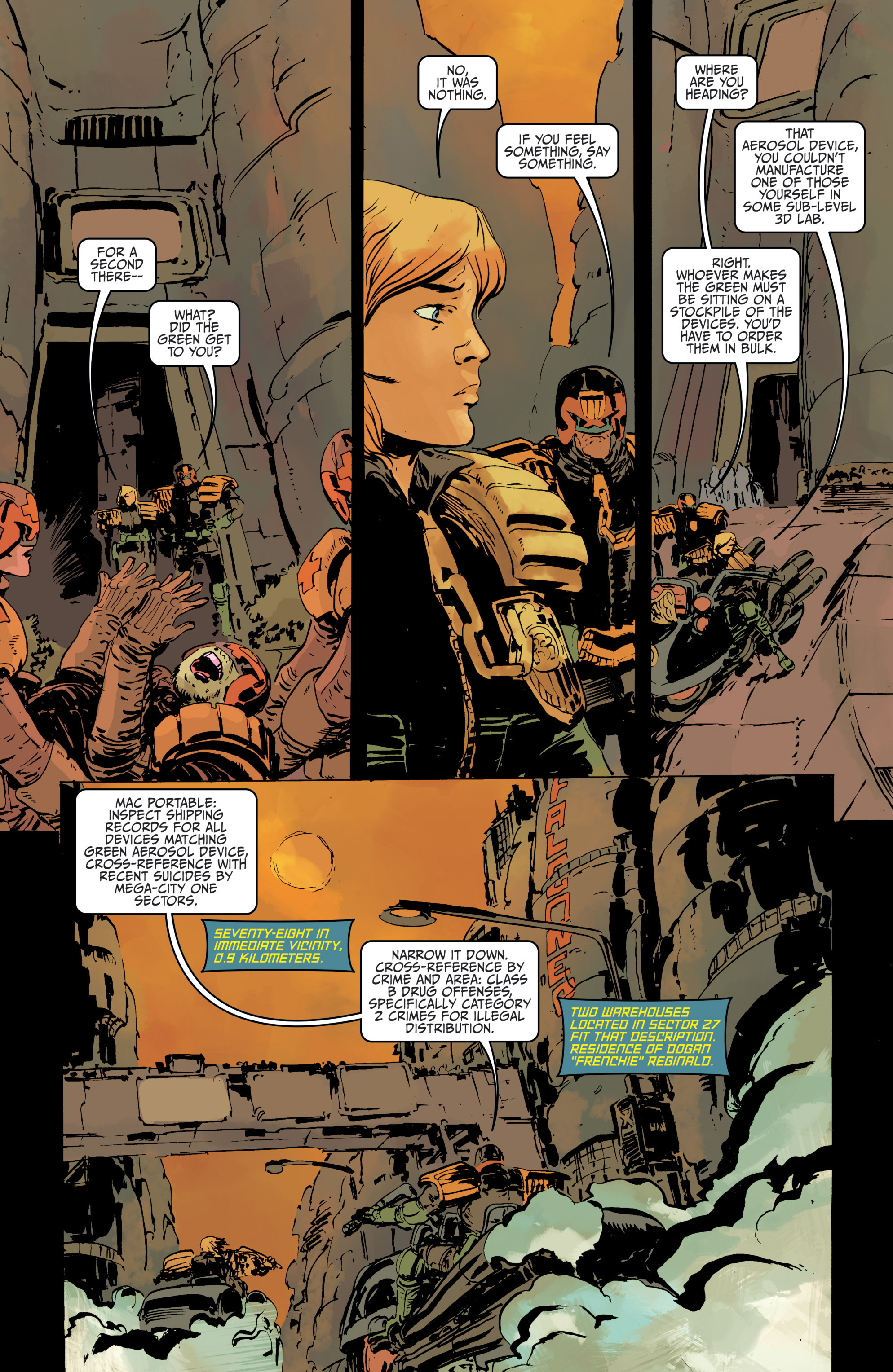 Read online Judge Dredd (2015) comic -  Issue #5 - 9