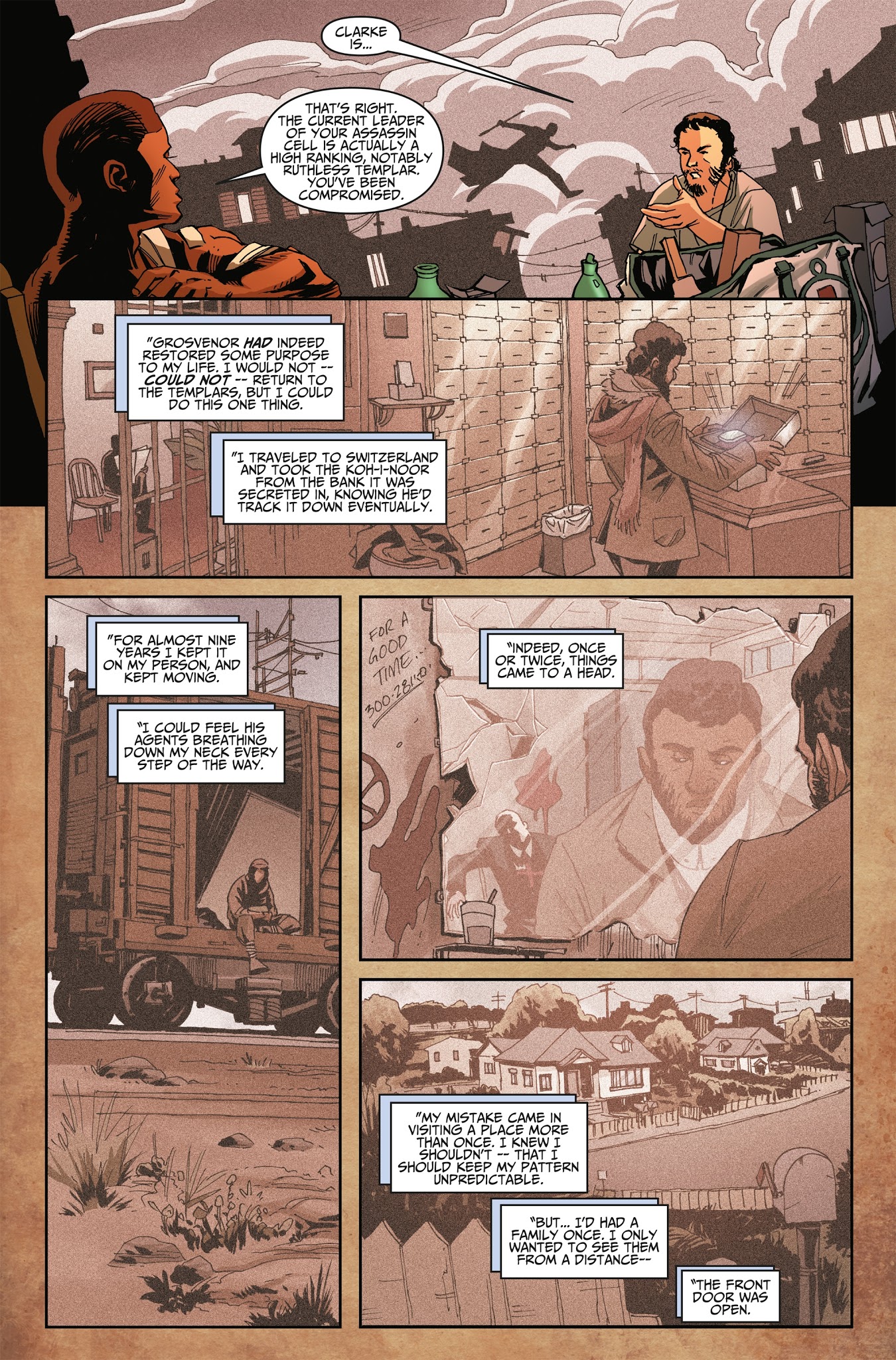 Read online Assassin's Creed: Uprising comic -  Issue #7 - 17
