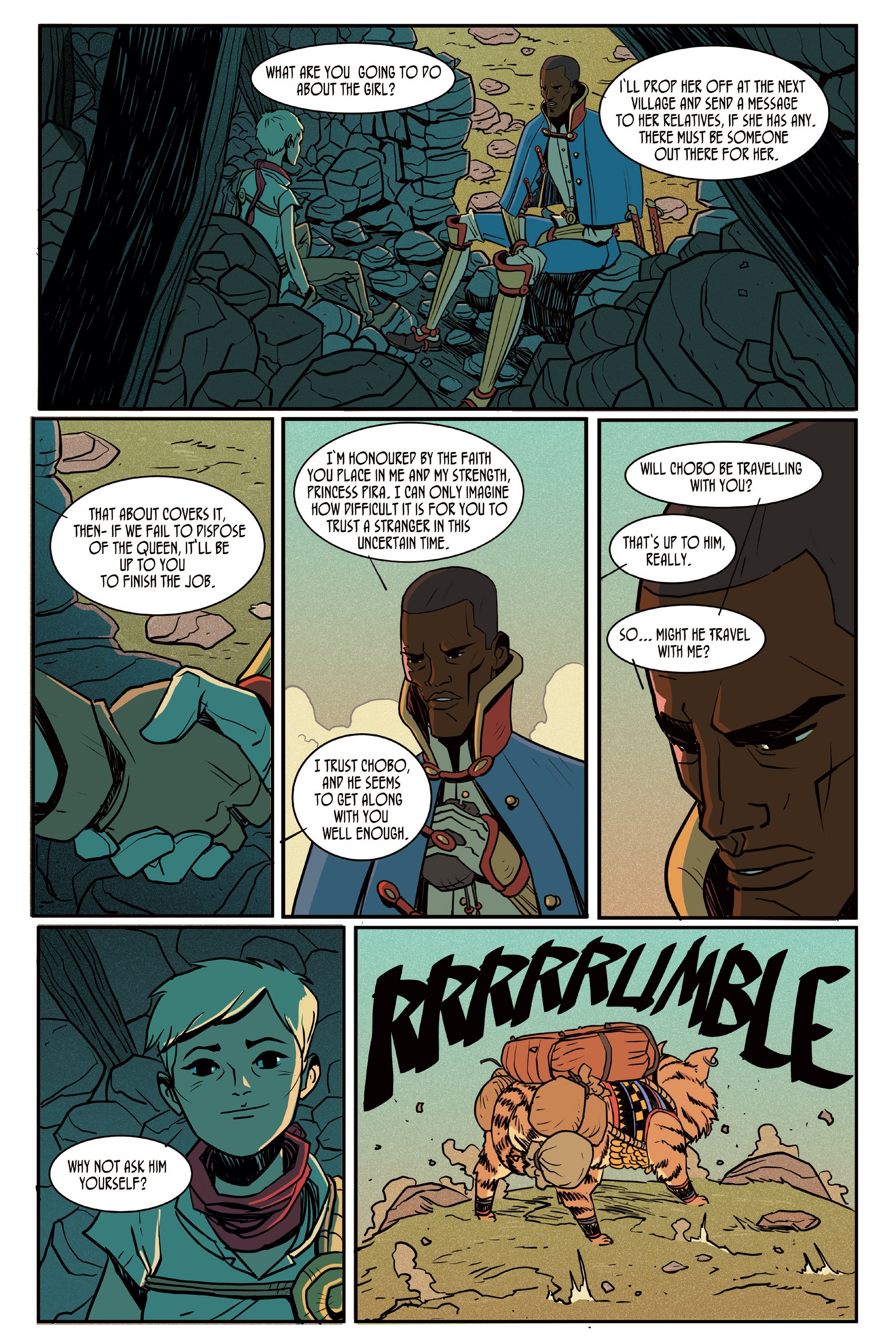 Read online Spera: Ascension of the Starless comic -  Issue # TPB 2 (Part 1) - 69