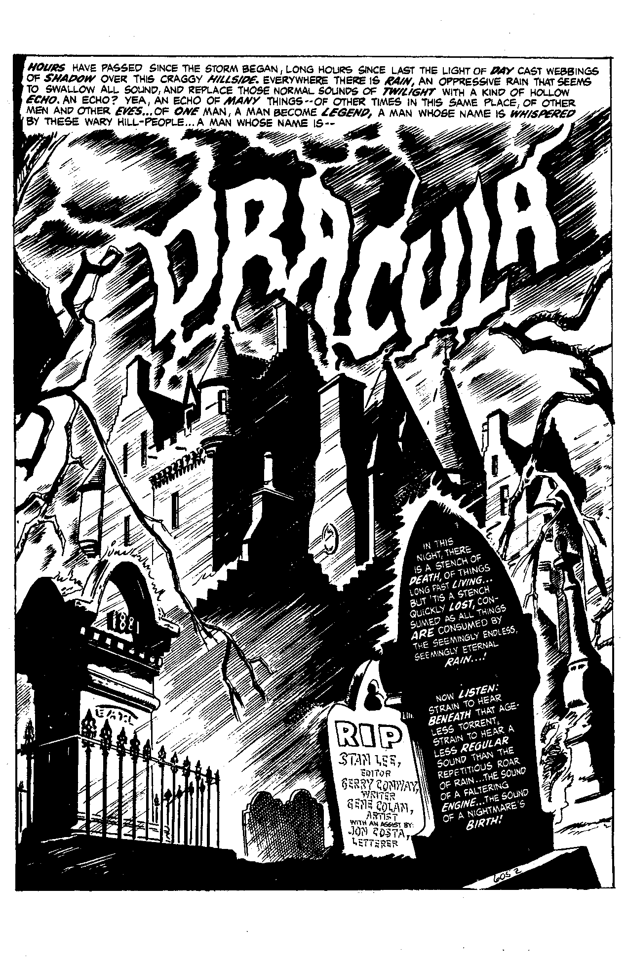 Read online Essential The Tomb of Dracula comic -  Issue # TPB 1 (Part 1) - 5